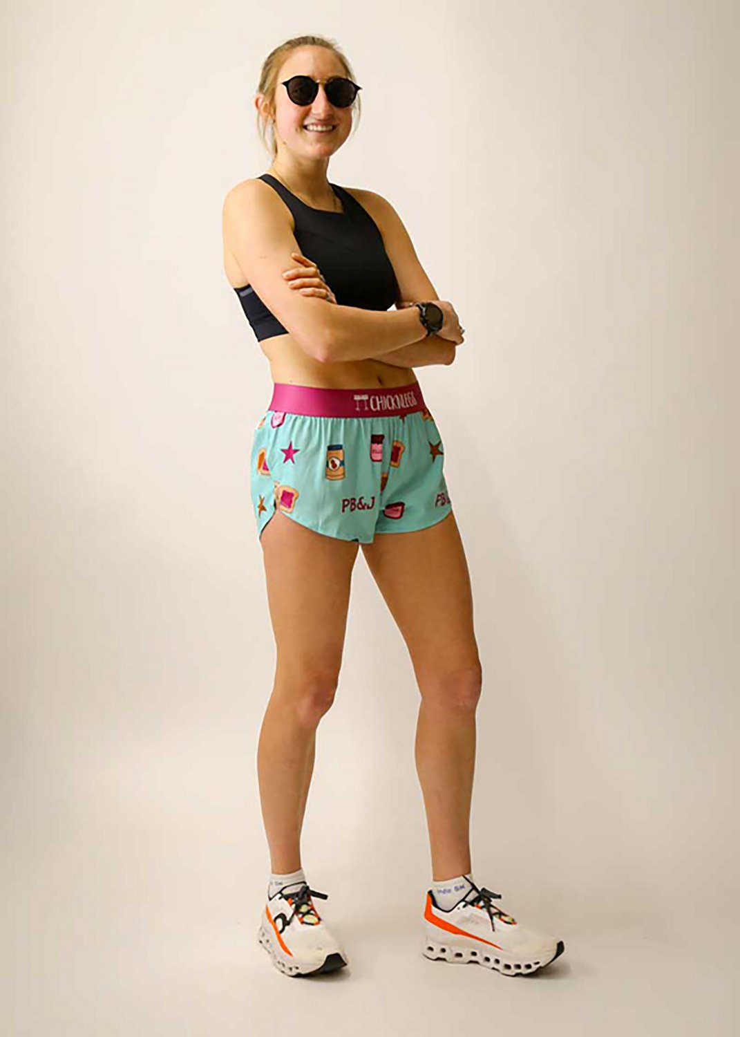 ChicknLegs Women's PB&J Split Shorts 1.5 in - view number 3