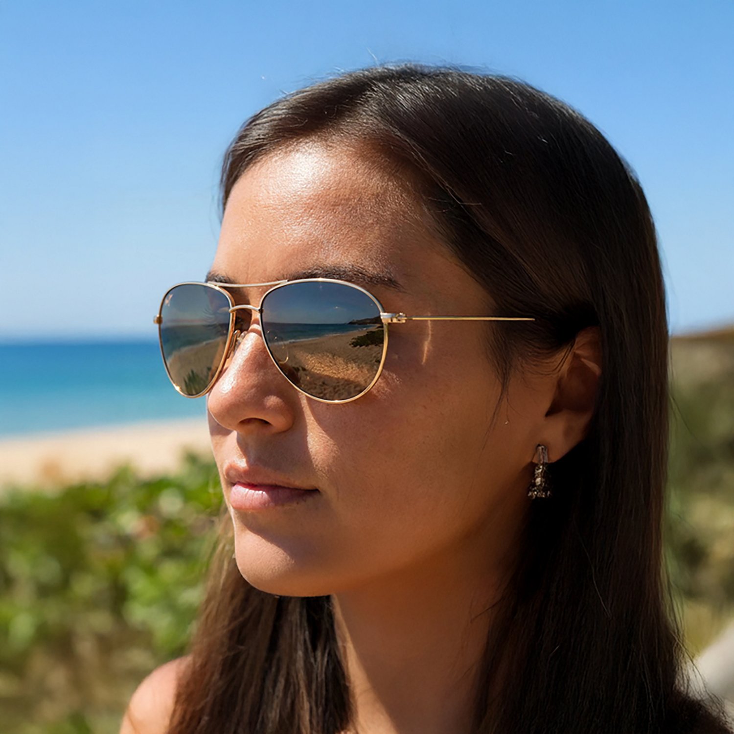 Maui Jim Adults' Baby Beach Polarized Sunglasses                                                                                 - view number 5