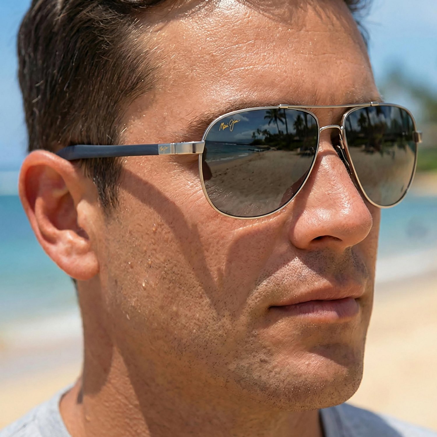 Maui Jim Adults' Guardrails Polarized Sunglasses - view number 4