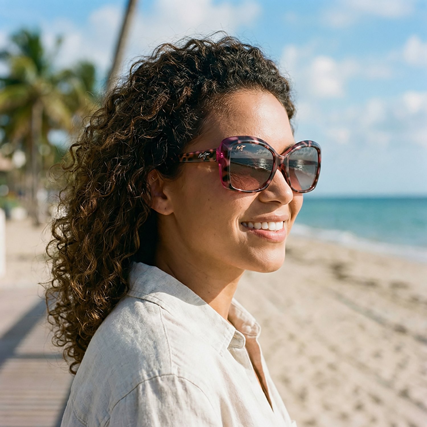 Maui Jim Women's Orchid Polarized Sunglasses                                                                                     - view number 3