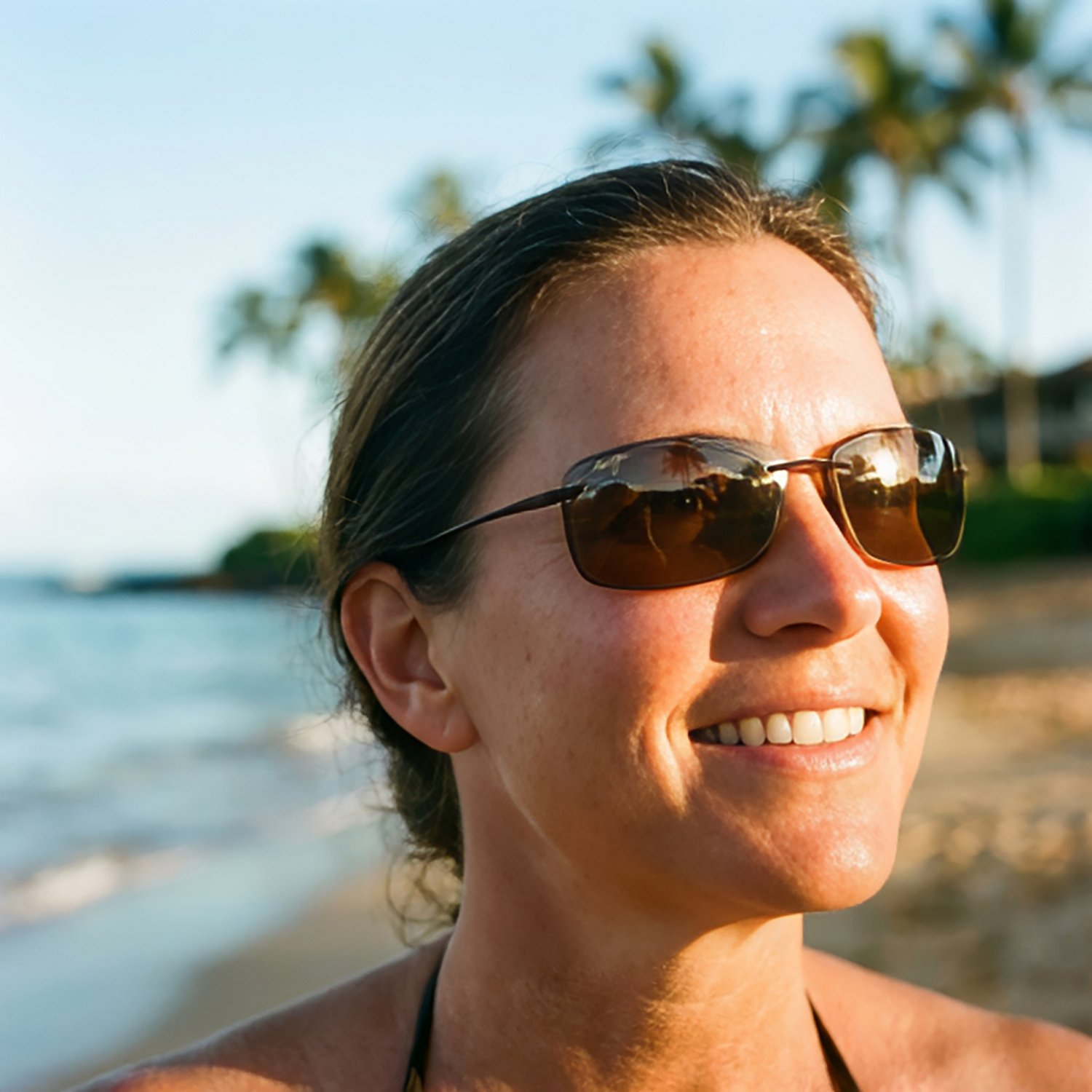 Maui Jim Adults' Lighthouse Polarized Sunglasses                                                                                 - view number 4