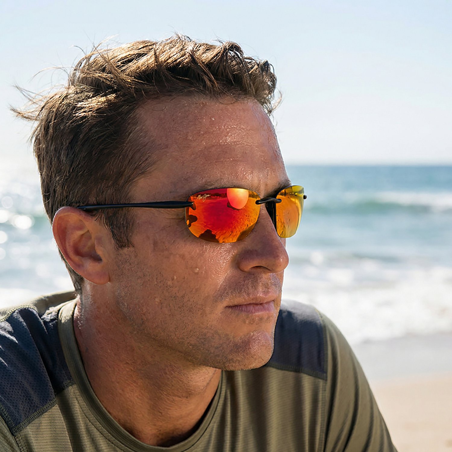 Maui Jim Adults' Ho'okipa Polarized Sunglasses - view number 3