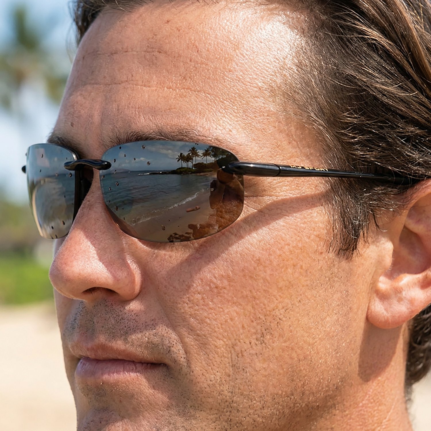 Maui Jim Adults' Ho'okipa Polarized Sunglasses - view number 4