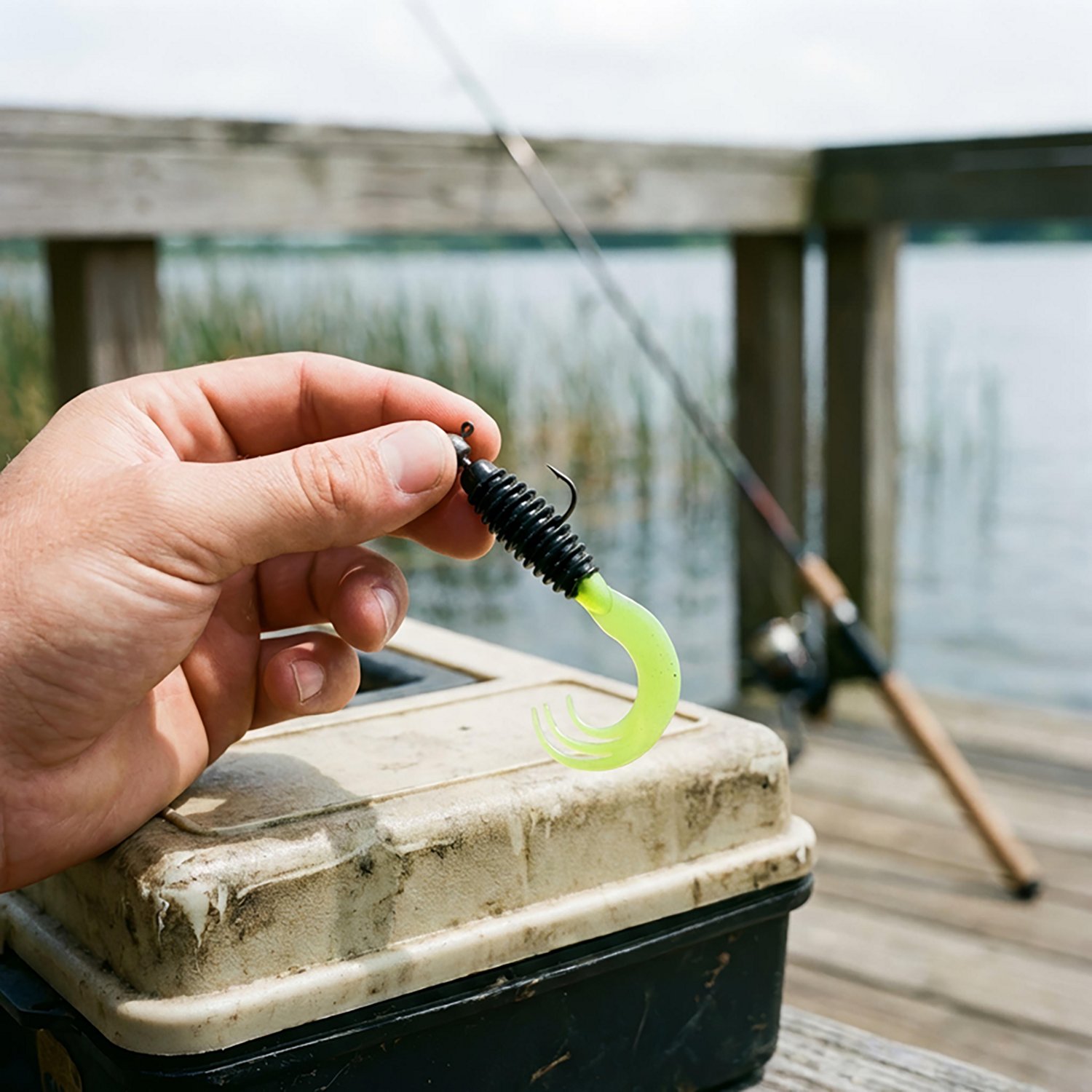 Big Bite Baits 2" Ring Triple Tip Grub Baits                                                                                     - view number 2