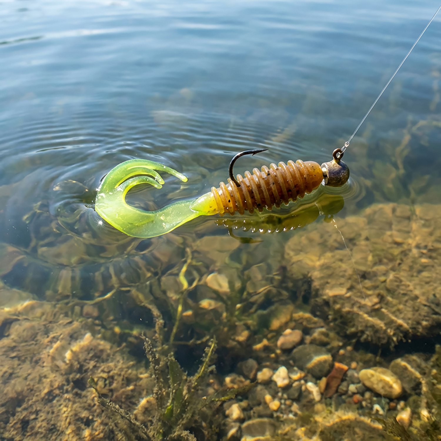 Big Bite Baits 2" Ring Triple Tip Grub Baits                                                                                     - view number 2