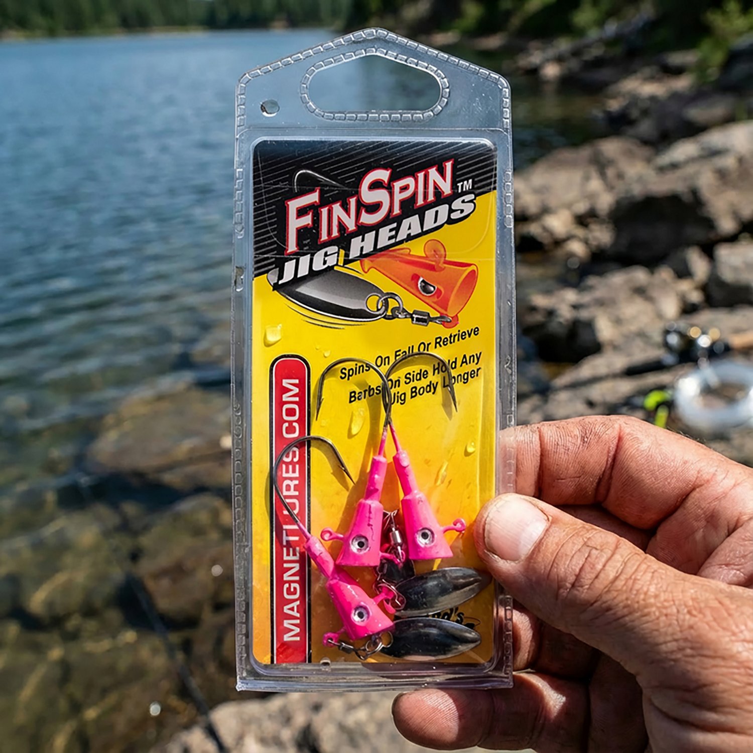 Crappie Magnet Fin Spin Jigheads 3-Pack - view number 3