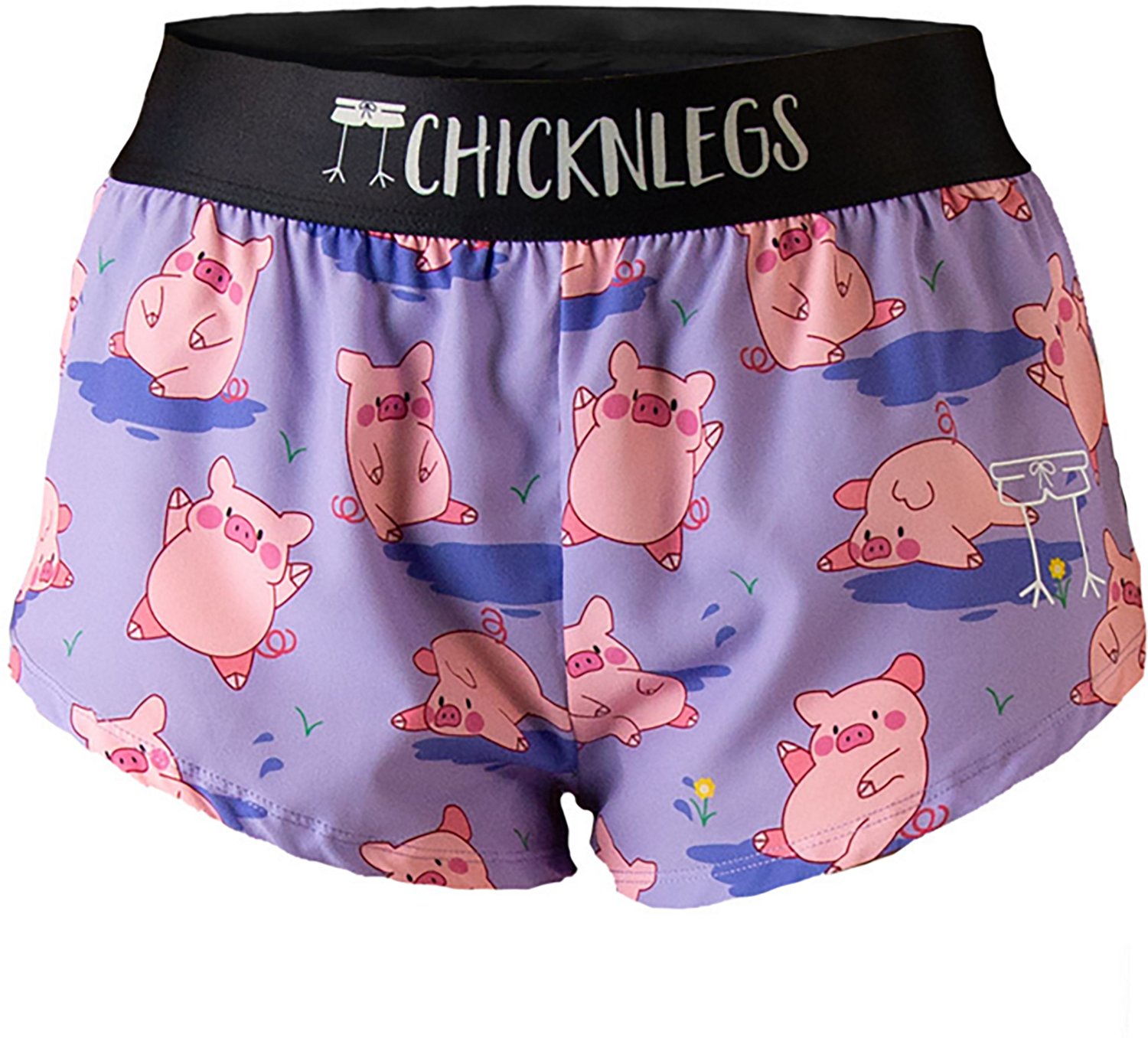ChicknLegs Women's Piggies Split Shorts 1.5 in - view number 4