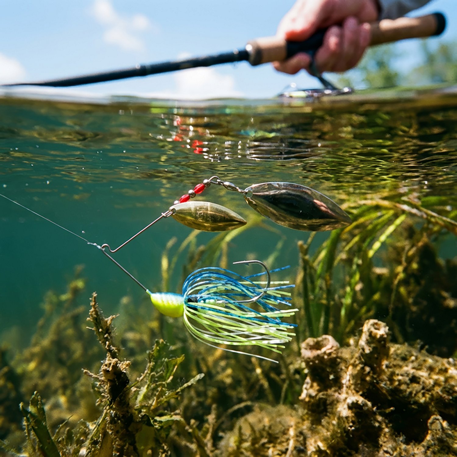 Strike King Hack Attack 1/2 oz. Spinnerbait                                                                                      - view number 2