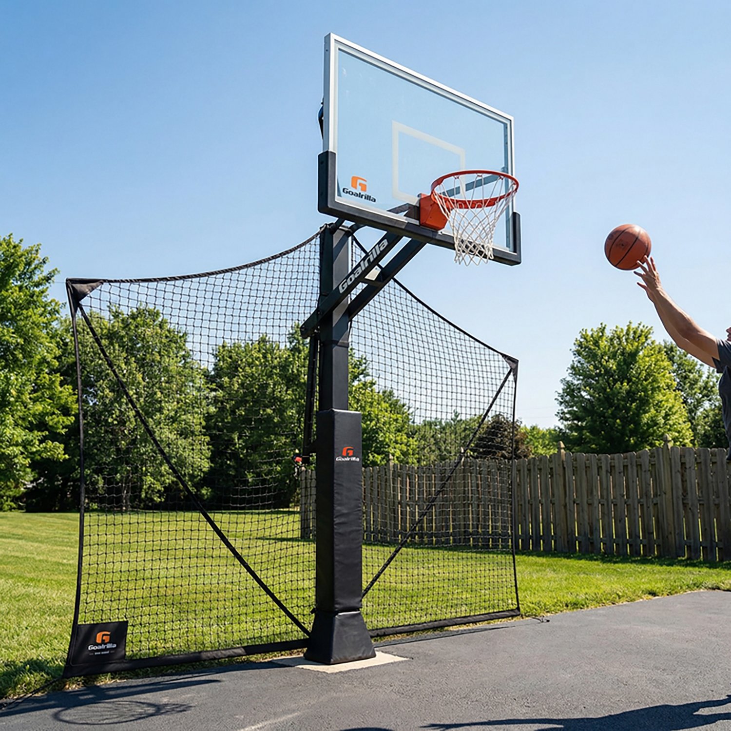 Goalrilla Basketball Hoop Yard Guard