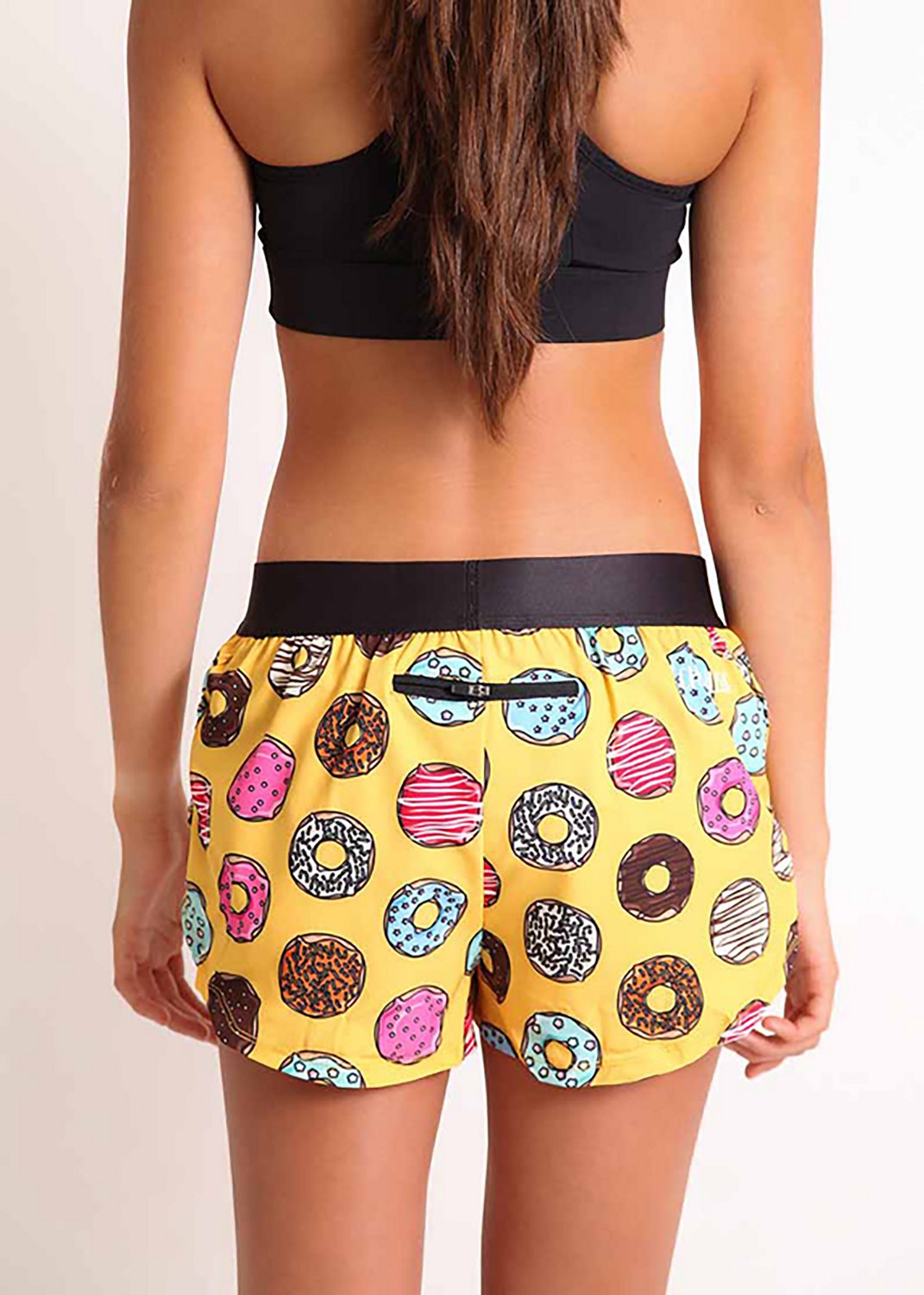 ChicknLegs Women's Salty Donuts Split Shorts 1.5 in - view number 2
