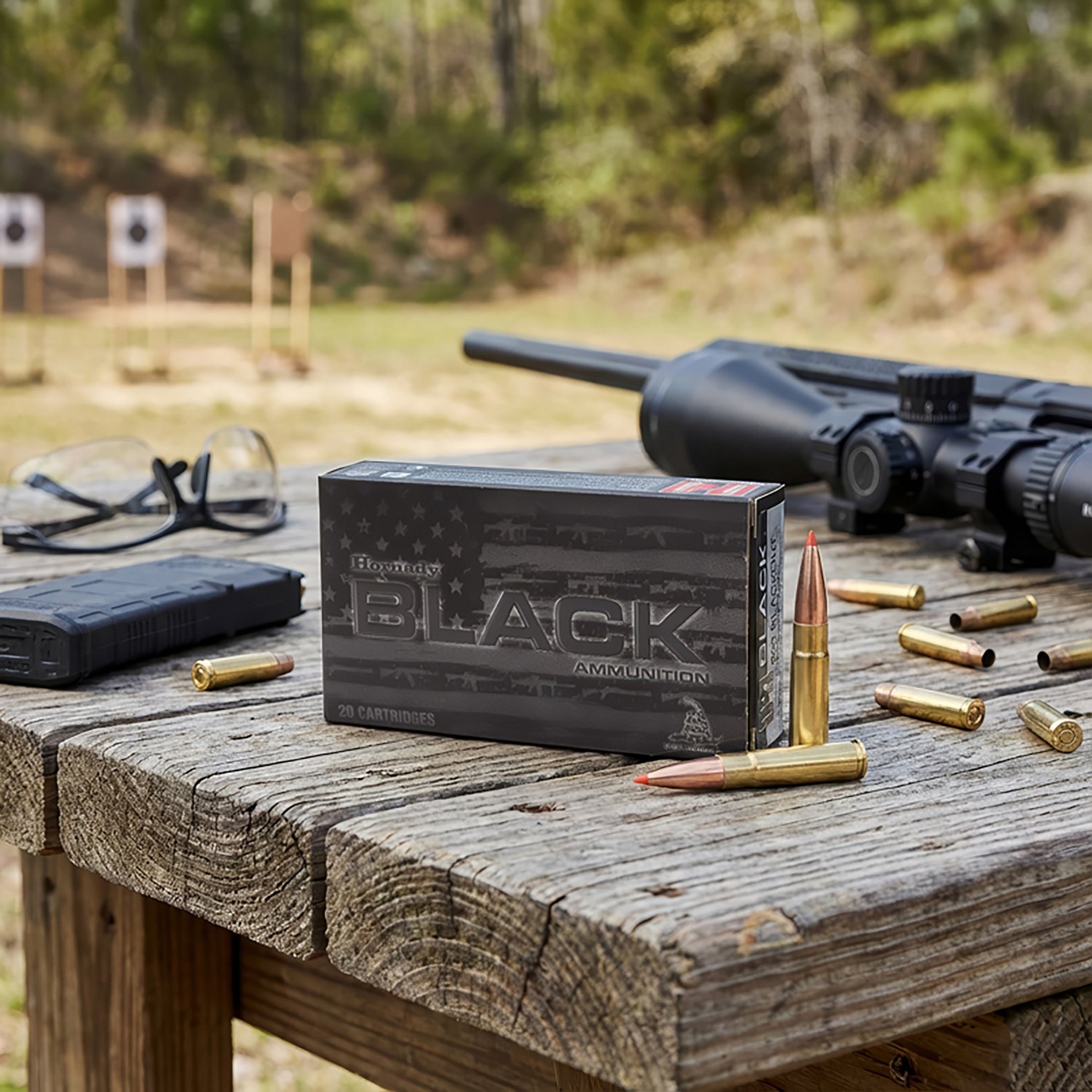 Hornady ELD Match BLACK .300 Blackout 208-Grain Rifle Ammunition - view number 3