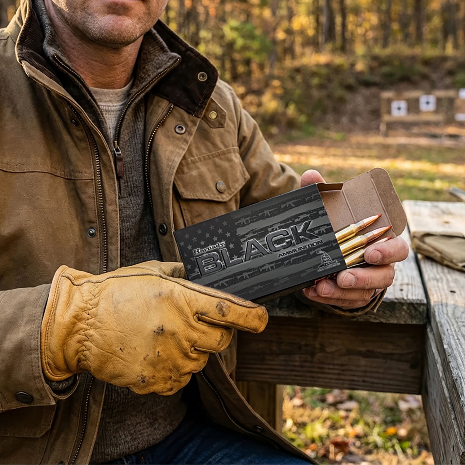 Hornady A-MAX BLACK .308 Win 168-Grain Rifle Ammunition - 20 Rounds                                                              - view number 2