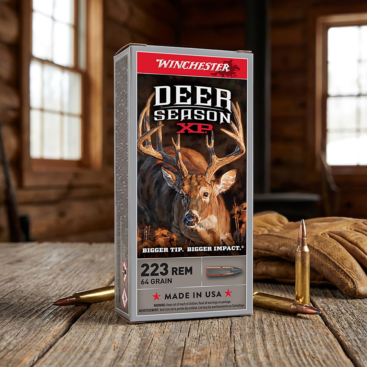 Winchester Deer Season XP .223 Remington 64-Grain Rifle Ammunition - 20 Rounds - view number 3