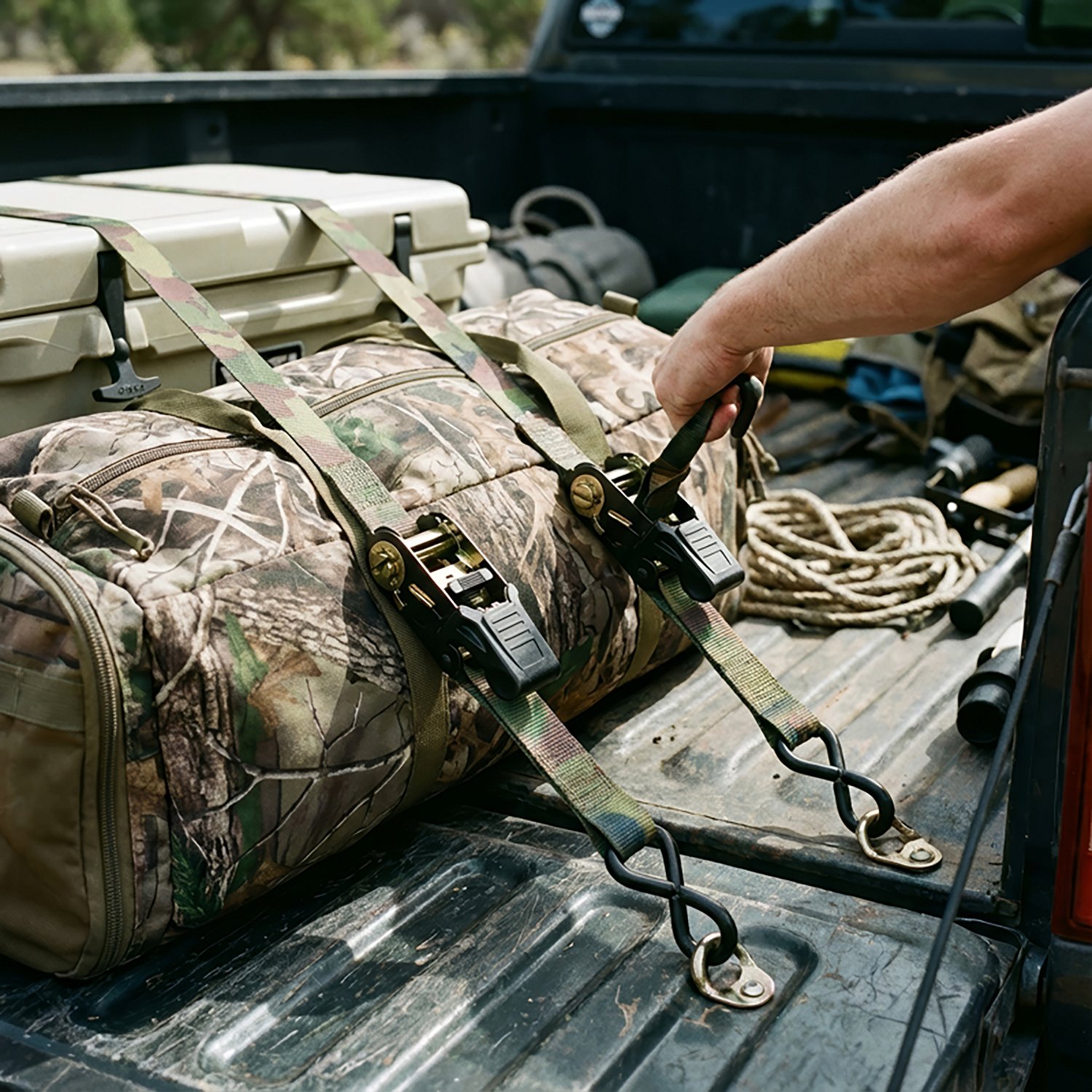 CargoLoc 8' Camo Ratchet Tie-Downs 2-Pack - view number 4