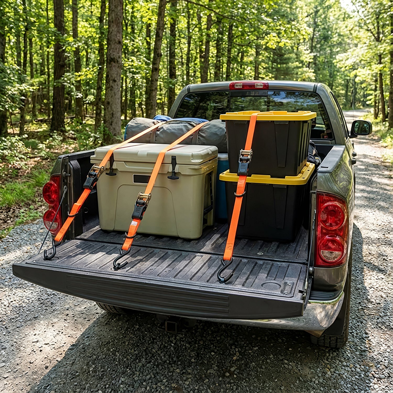 CargoLoc 8' Hi-Viz Ratchet Tie-Downs 4-Pack - view number 3