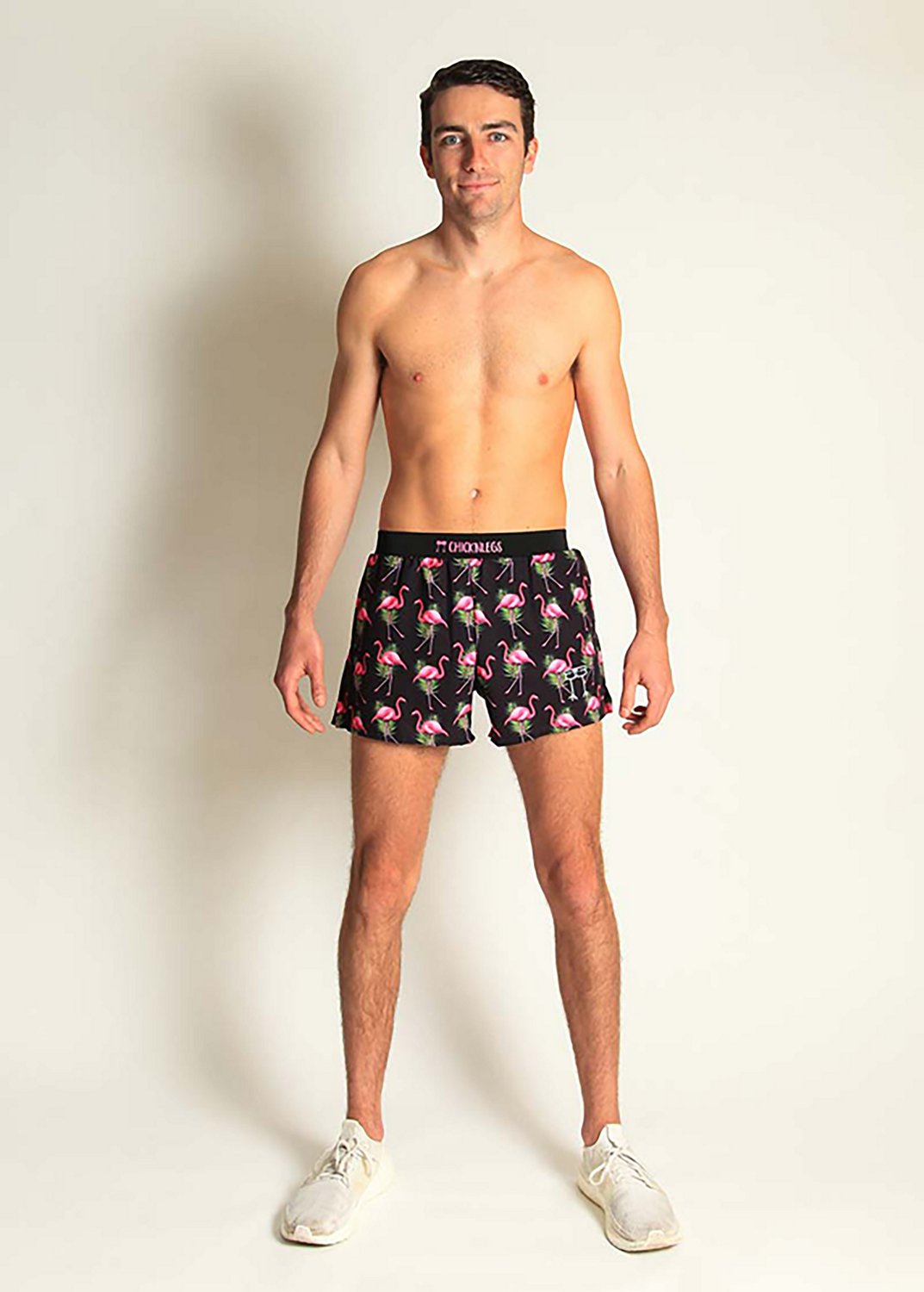 Chicknlegs Men's Flamingo Half Split Shorts 4 in - view number 3