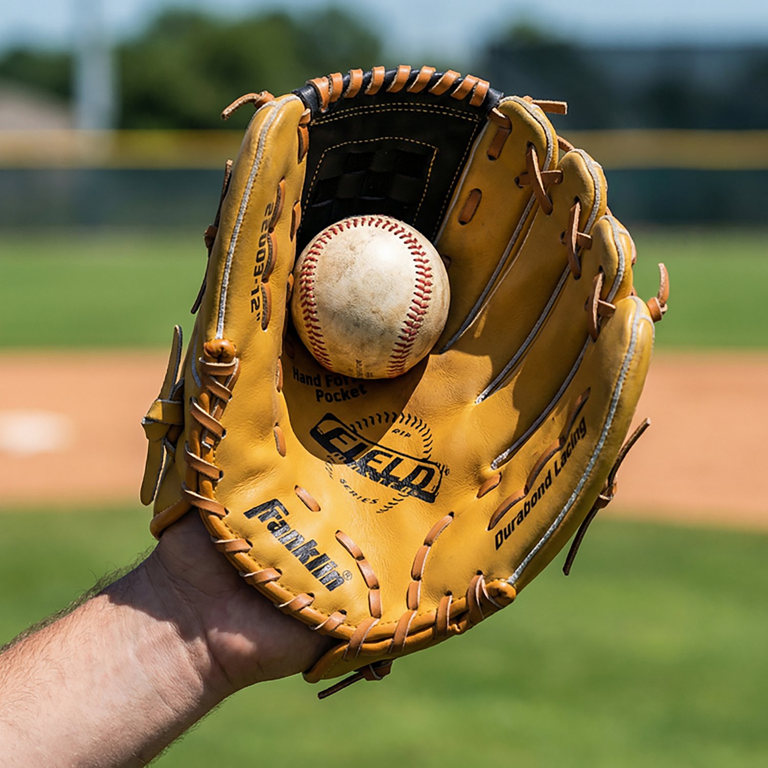 Franklin Youth Field Master Series 12" Baseball Fielding Glove - view number 5