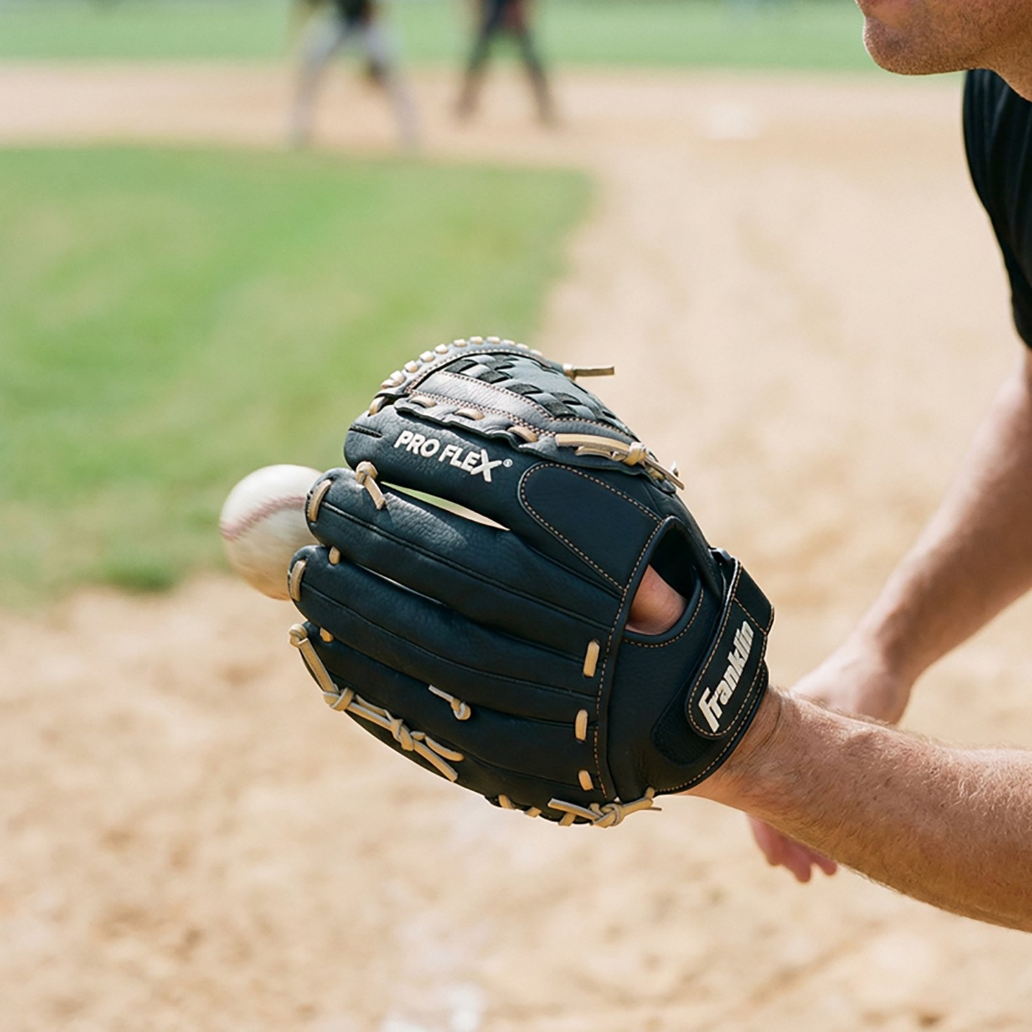 Franklin Adults' Pro Flex Hybrid Series 13" Baseball Glove - view number 5
