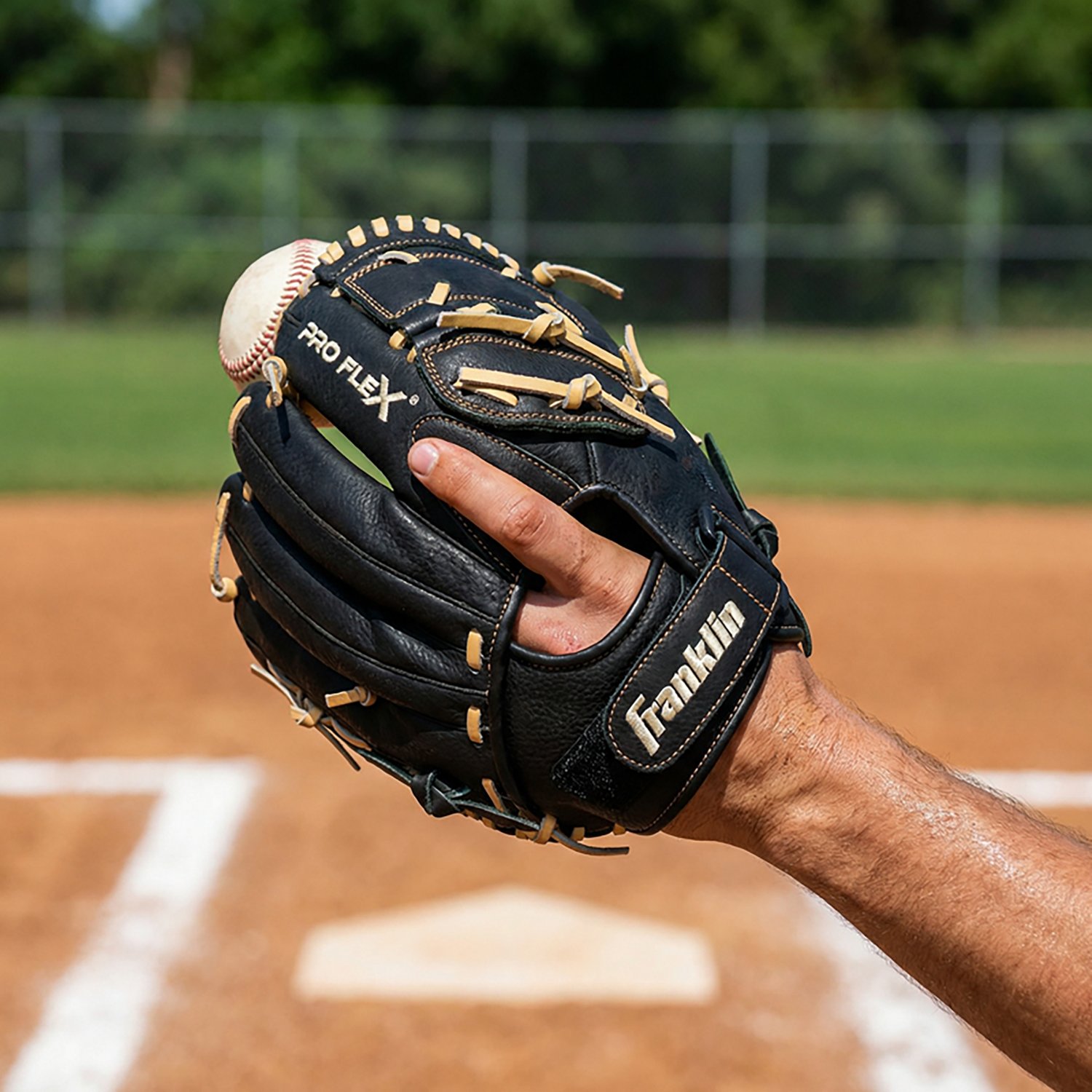 Franklin Adults' Pro Flex Hybrid Series 11.5" Baseball Glove - view number 5