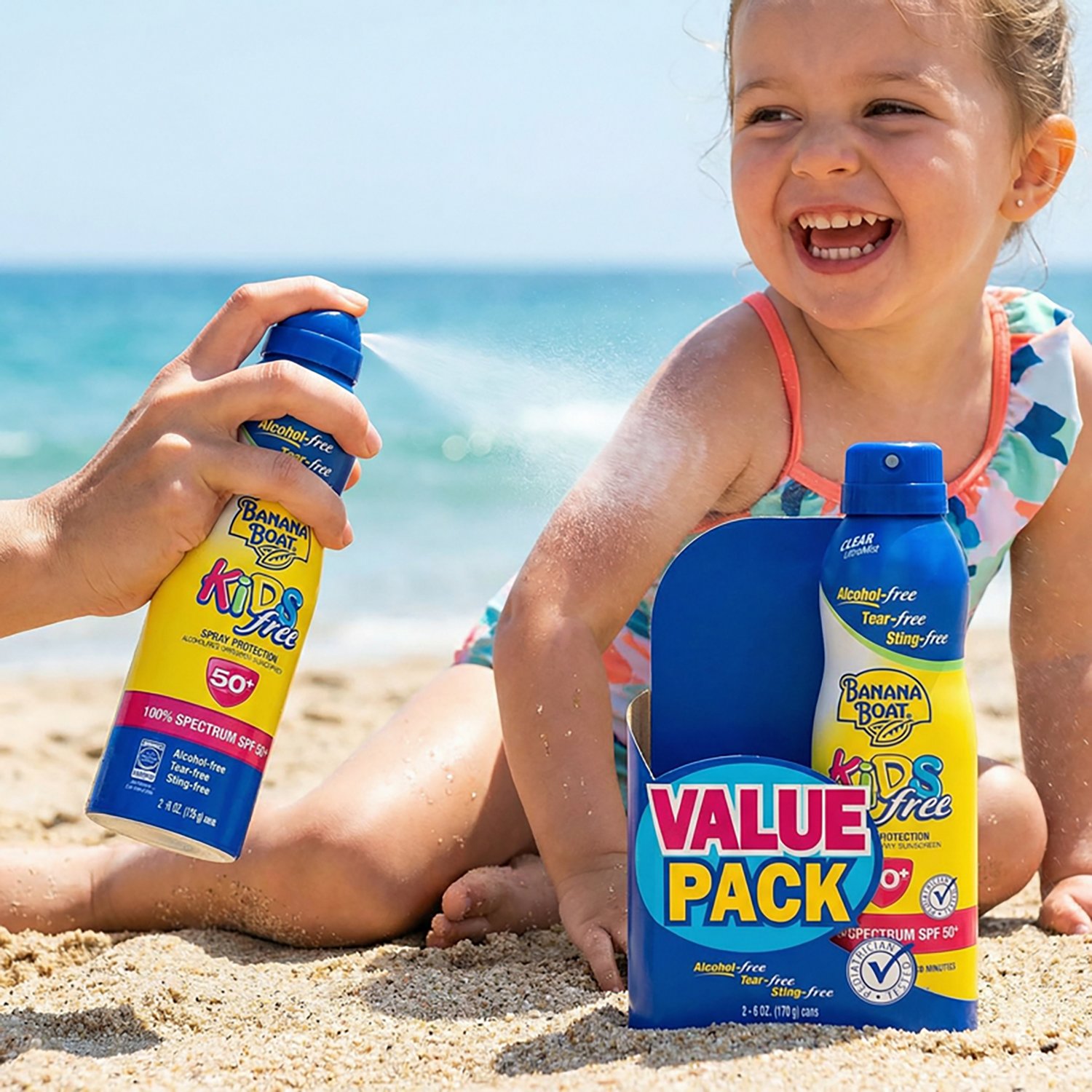 Banana Boat® Kids' Ultra Mist SPF 50 Spray Sunscreen 2-Pack - view number 2