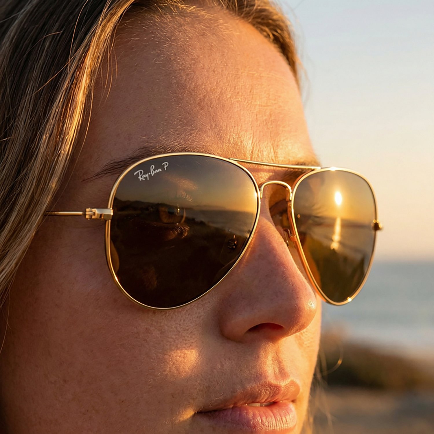 Ray-Ban Aviator Large Metal Sunglasses - view number 3