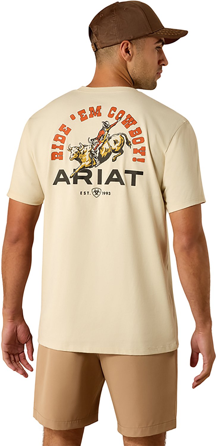 Ariat Men's Ariat Ride Em Cowboy Classic Fit T-shirt - view number 2