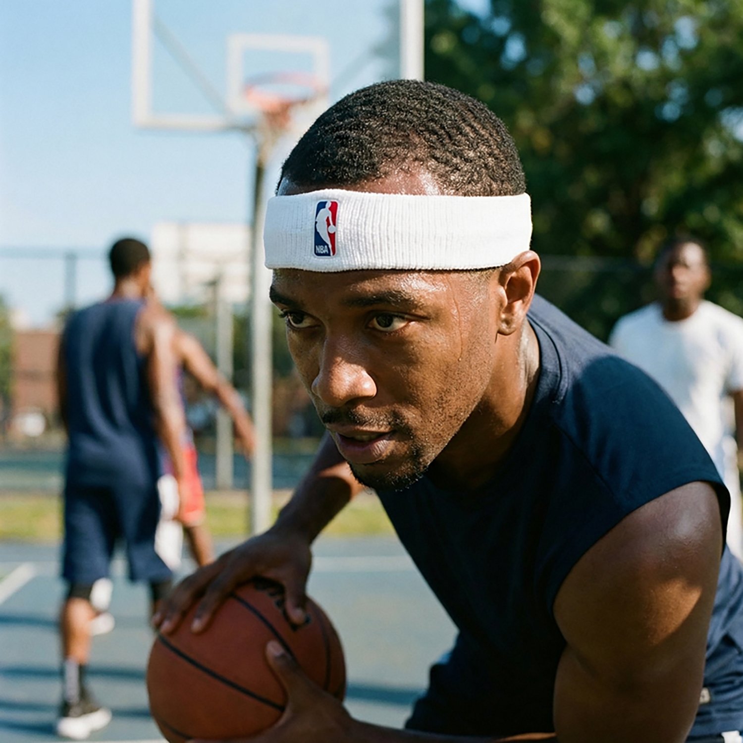 Nike Men's NBA Basketball Headband                                                                                               - view number 2