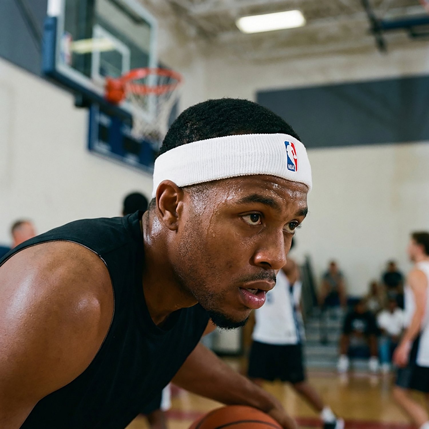 Nike Men's NBA Basketball Headband                                                                                               - view number 3