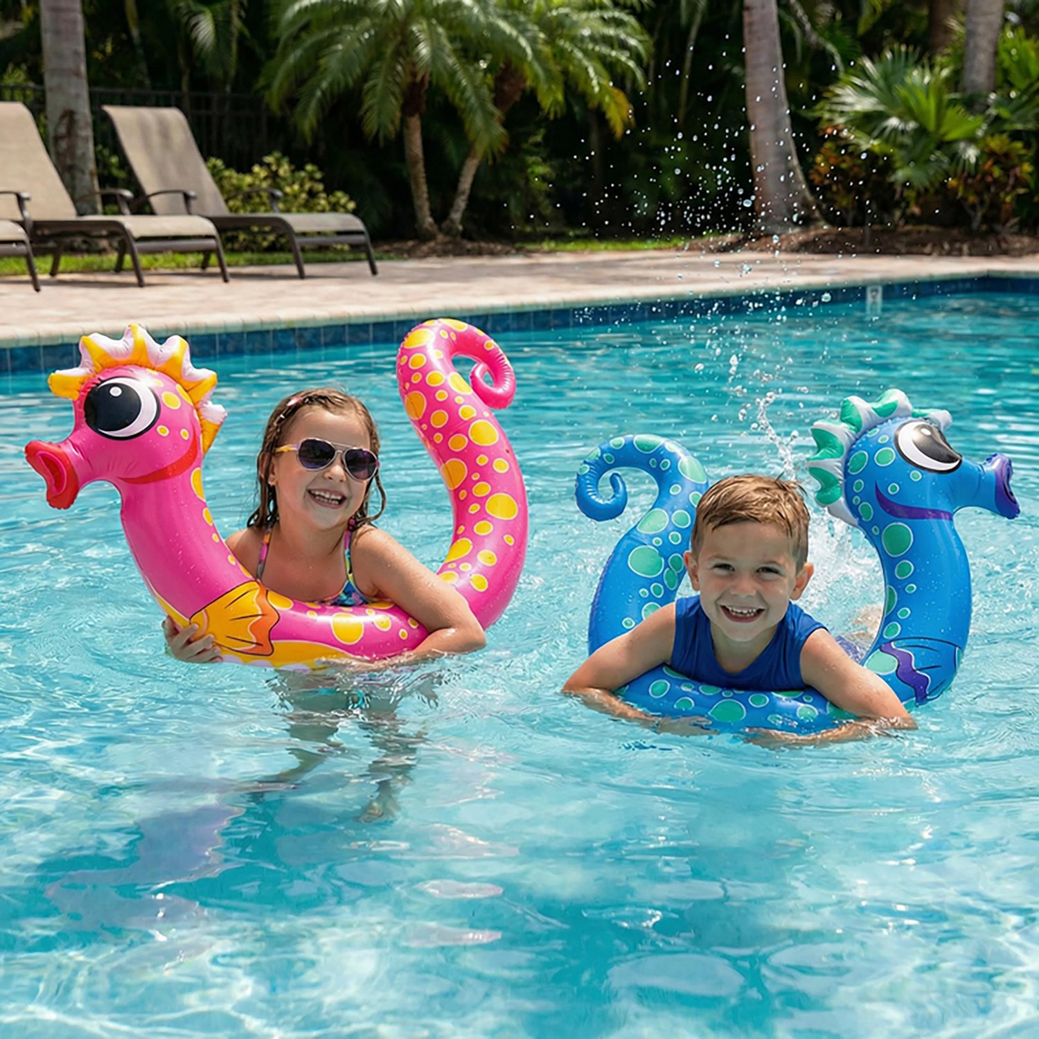 Poolmaster Inflatable Sea Horse Noodles 2-Pack                                                                                   - view number 7