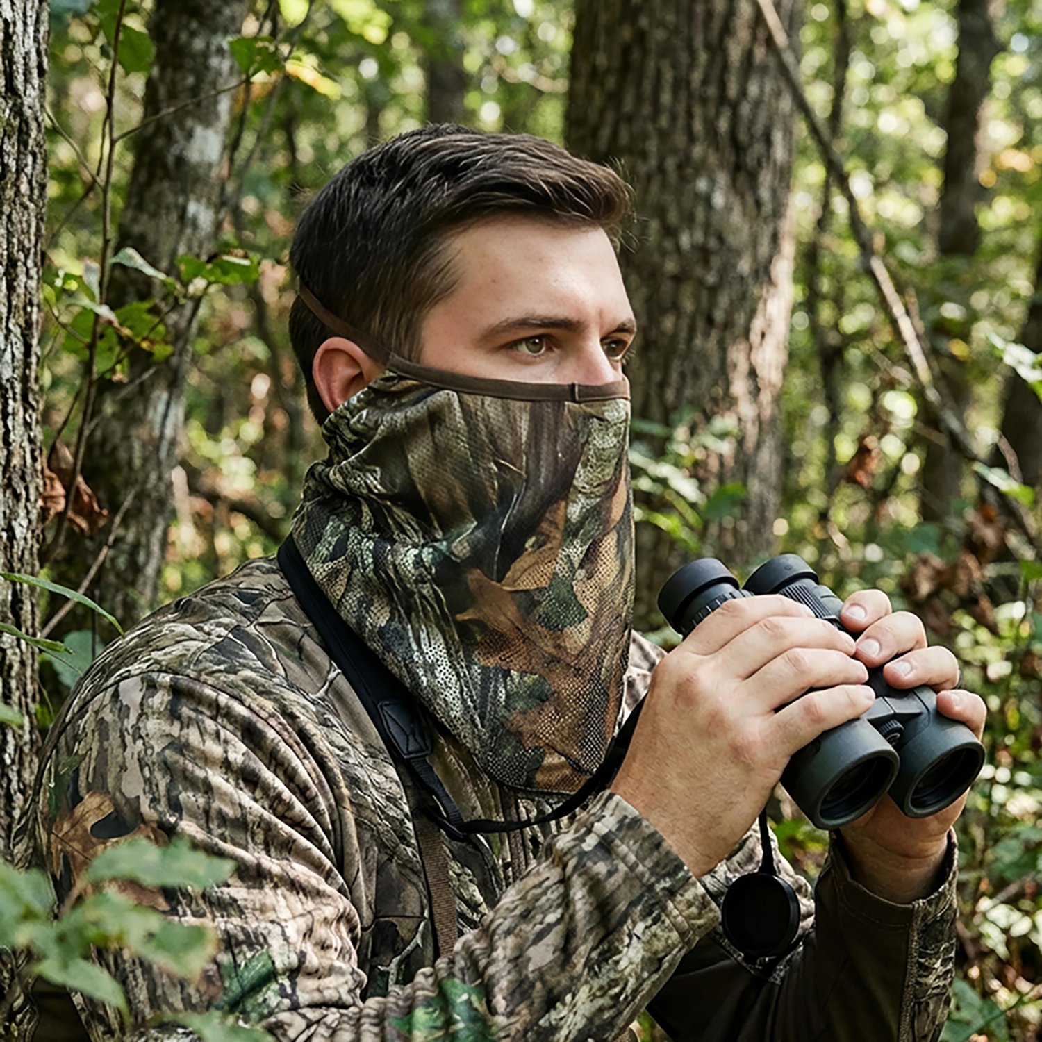 Magellan Outdoors Men's Eagle Pass Mesh Camo Face Mask - view number 3