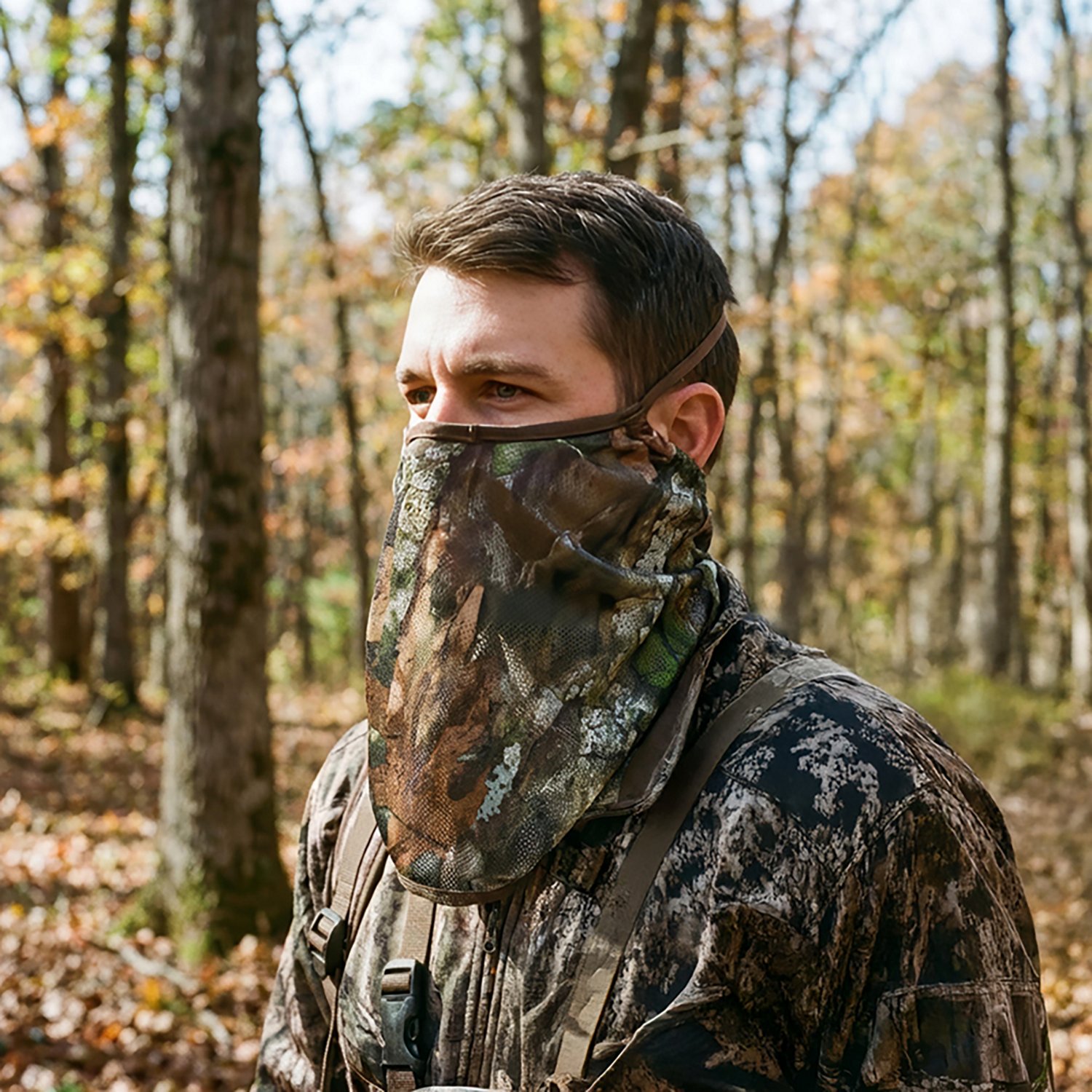 Magellan Outdoors Men's Eagle Pass Mesh Camo Face Mask - view number 4