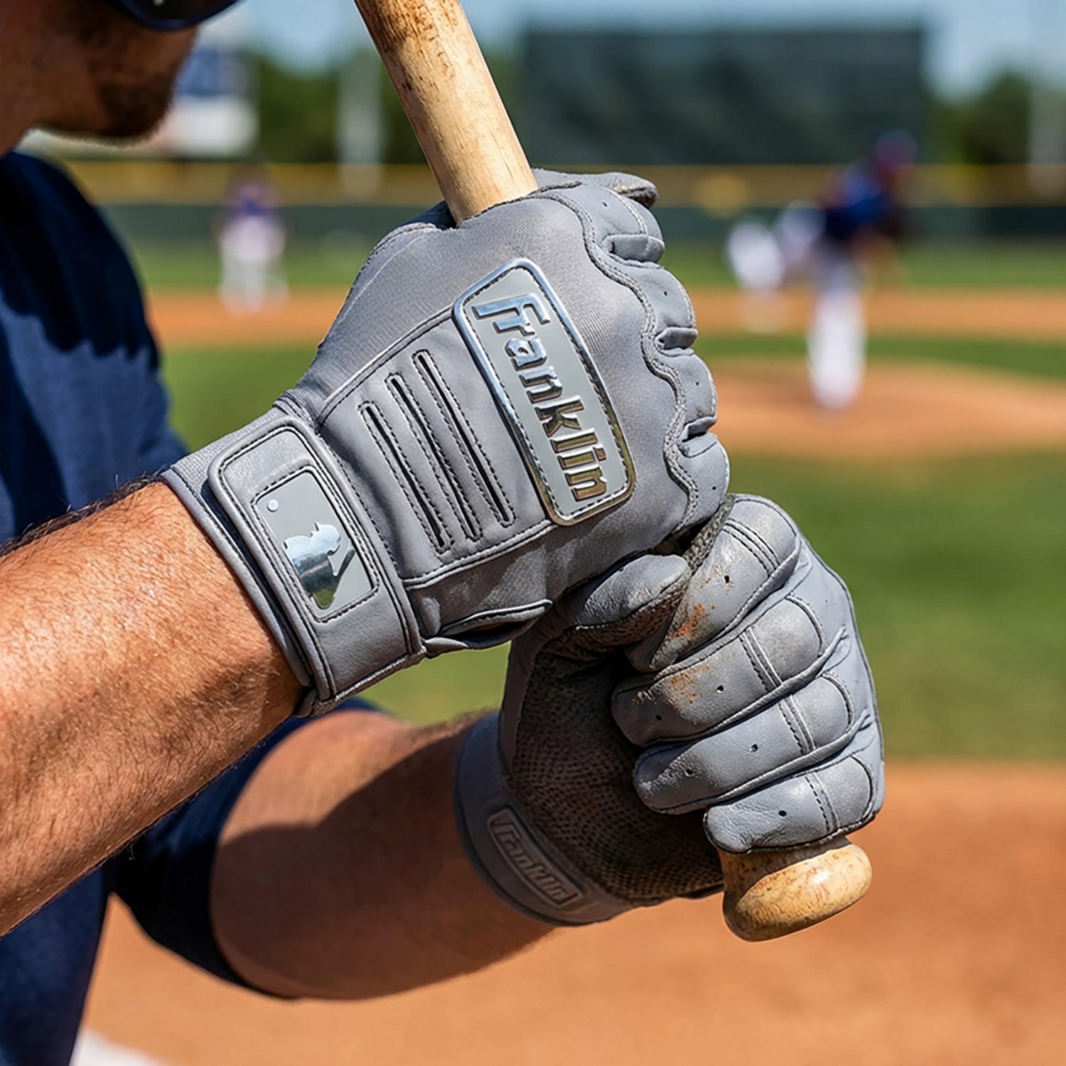 Franklin Adults' CFX Pro Full-Color Chrome Batting Gloves - view number 7