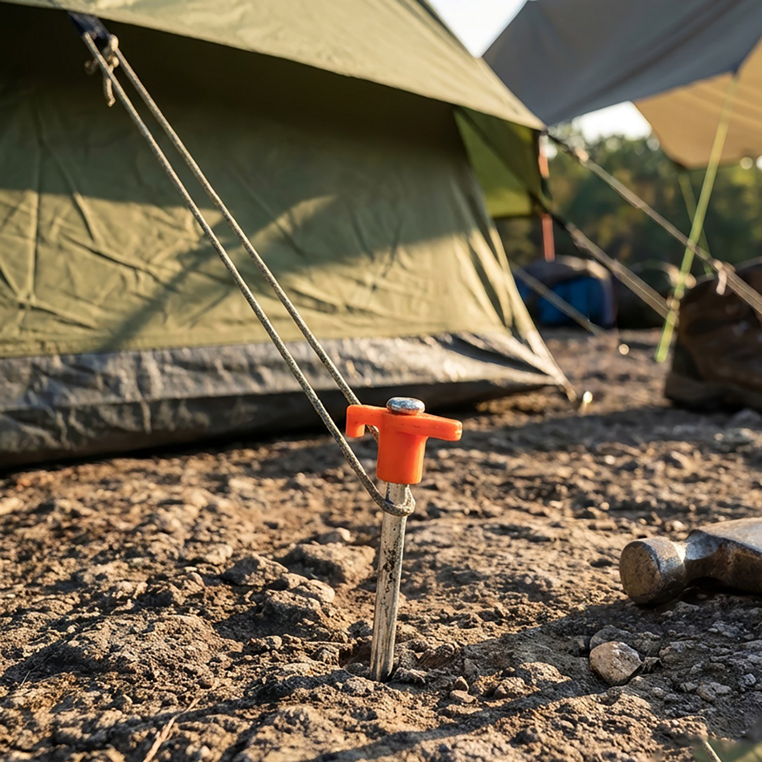 Coghlan's 10 in Heavy-Duty Nail Pegs 4-Pack - view number 2