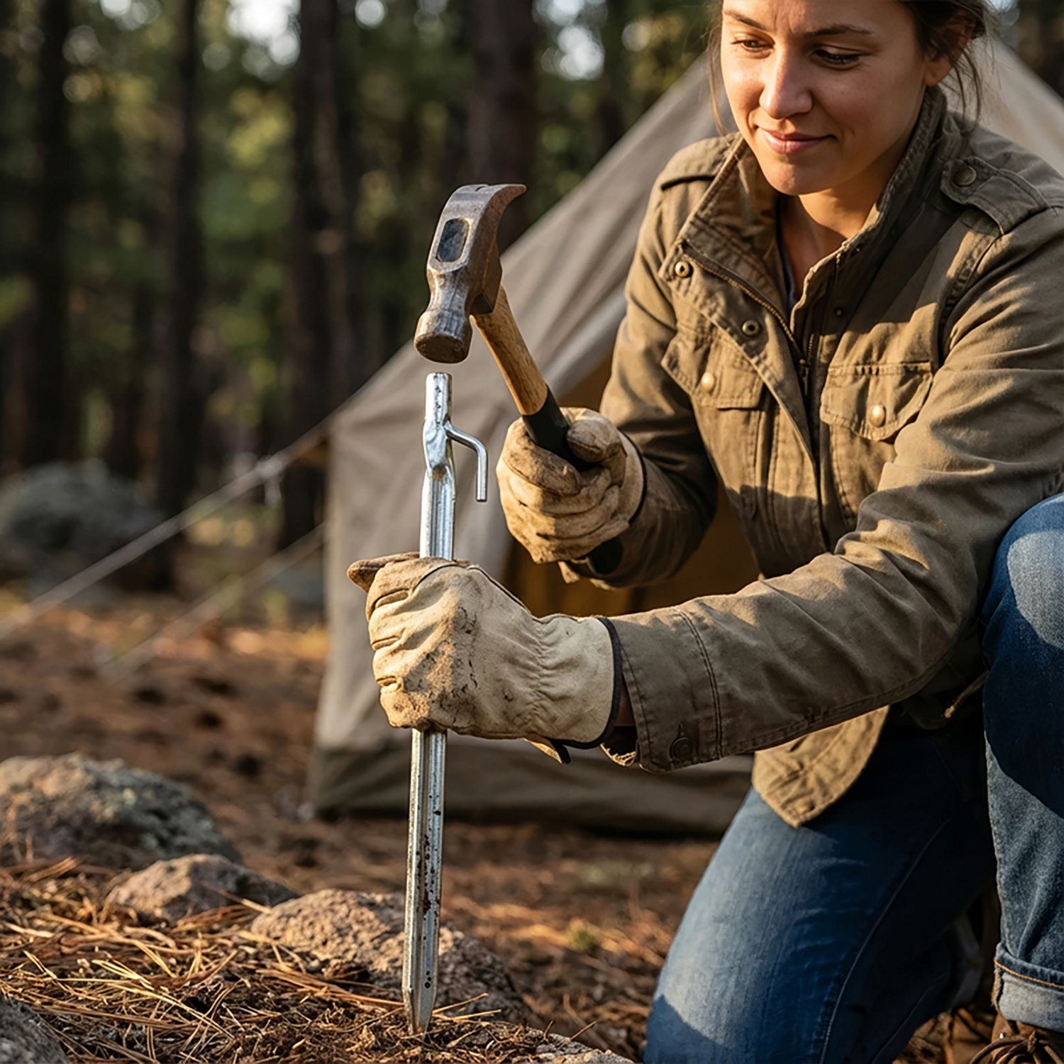 Coghlan's 12 in Steel Tent Stake - view number 2