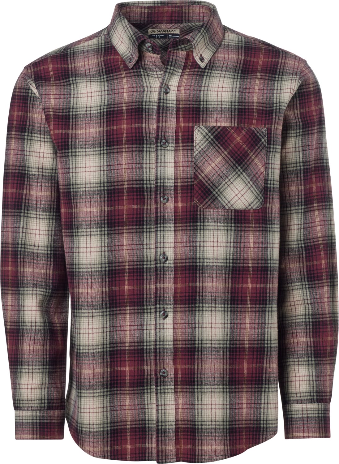 Magellan Outdoors Canyon Creek Long Sleeve Flannel Shirt