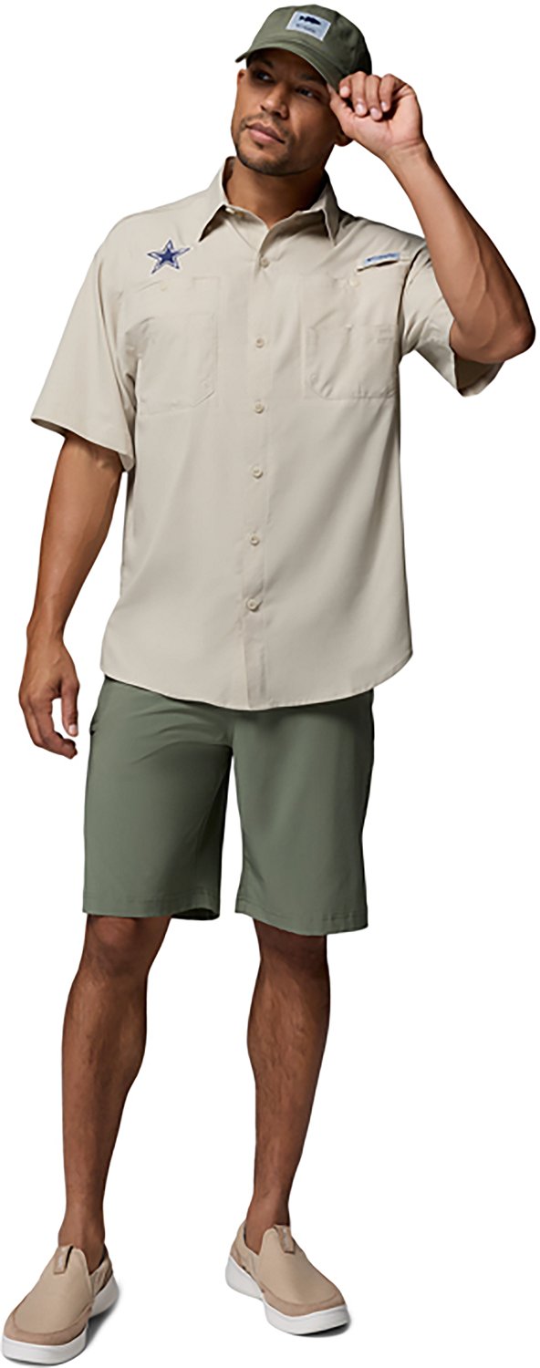 Columbia Sportswear Men's Dallas Cowboys PFG Tamiami Fishing Shirt - view number 4