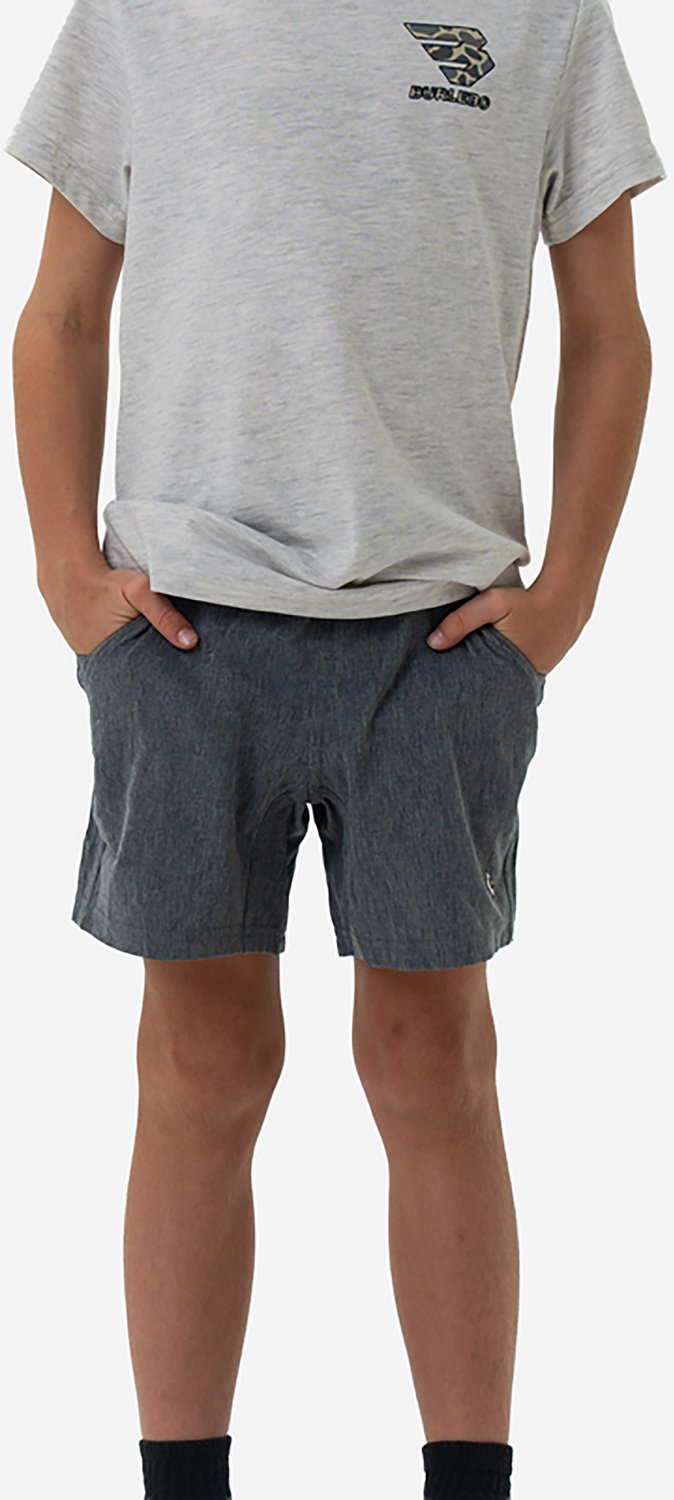 BURLEBO Boys' Athletic Shorts 6 in