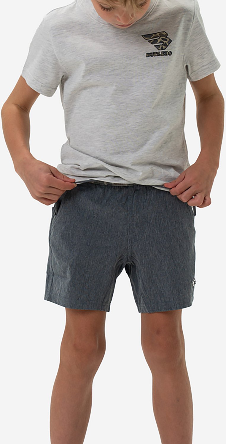 BURLEBO Boys' Athletic Shorts 6 in - view number 2