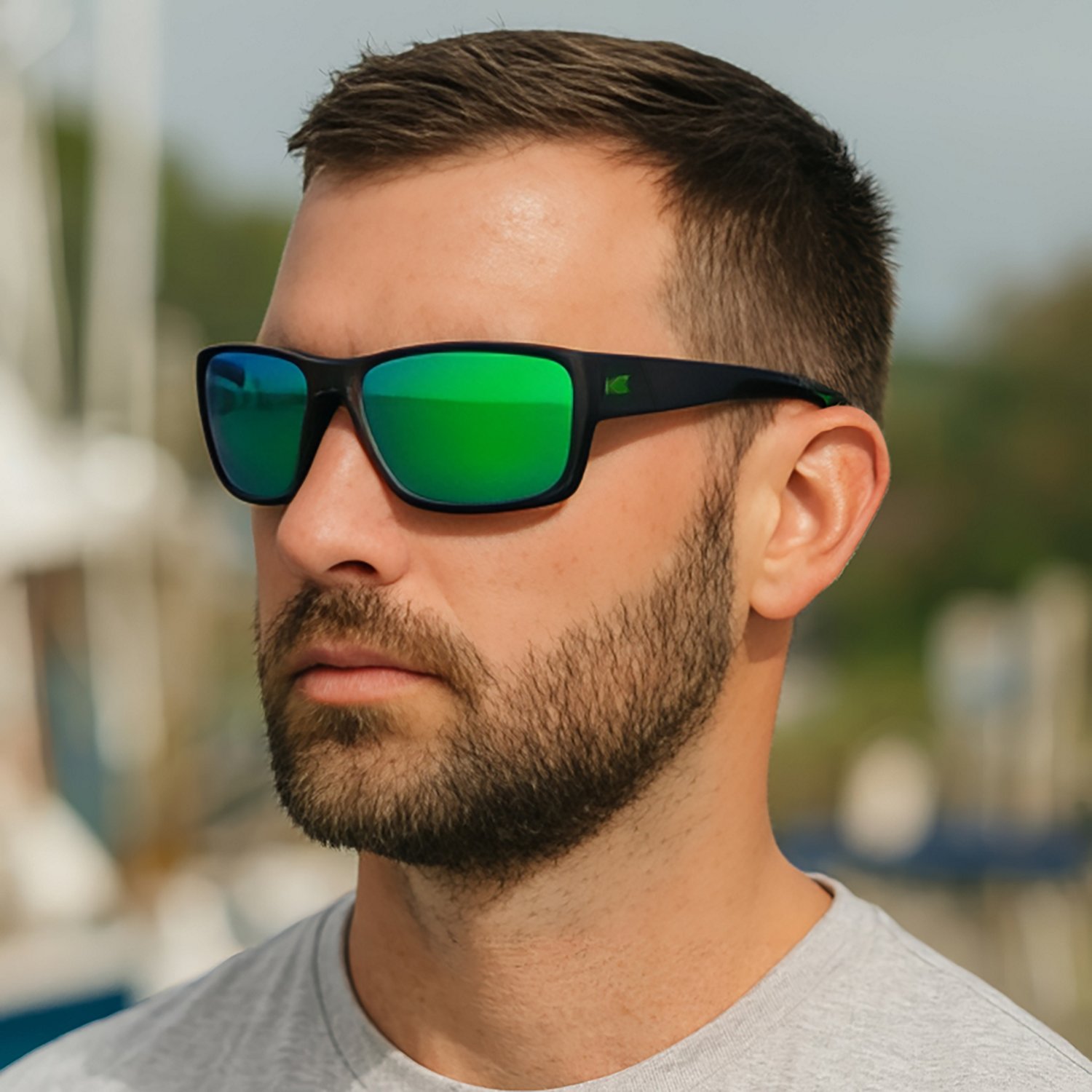 Knockaround Adults' Vortex High Stakes Polarized Mirrored Sunglasses                                                             - view number 5