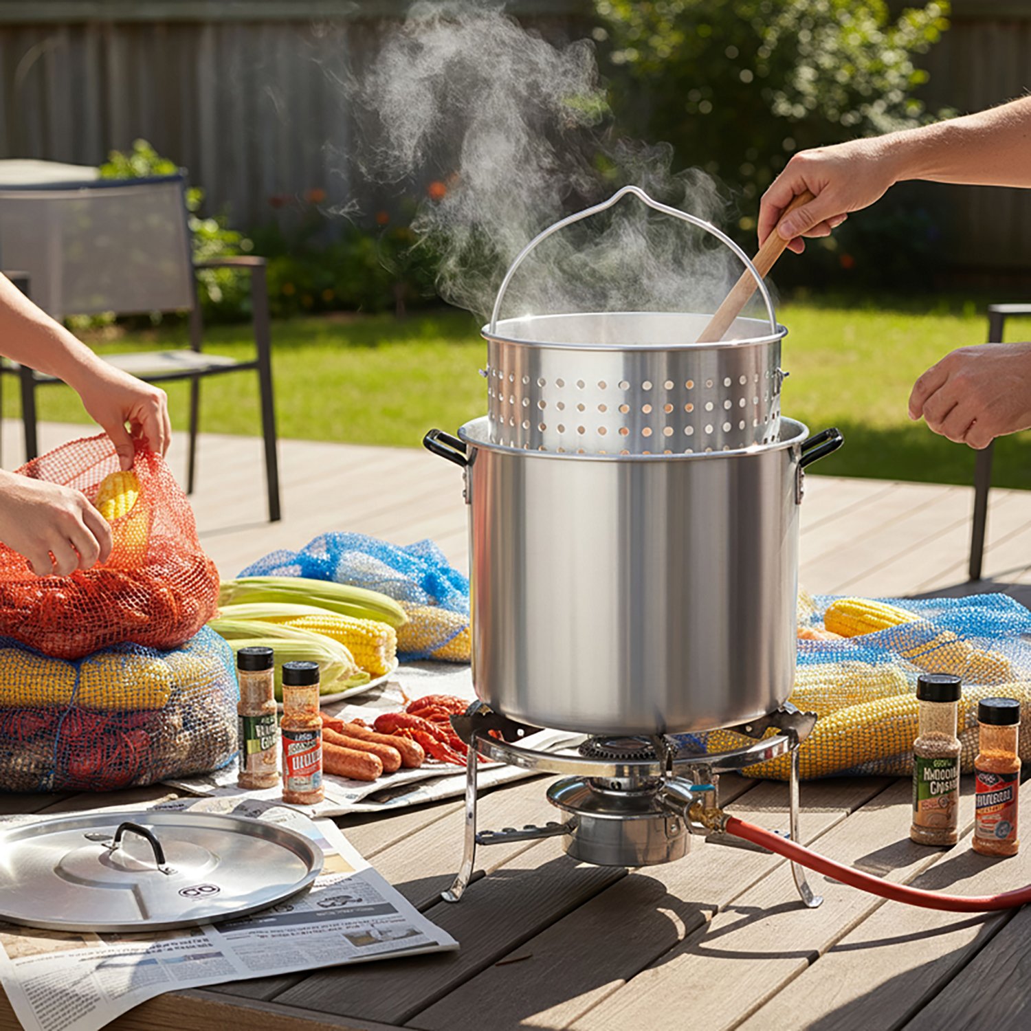 Outdoor Gourmet 80 qt Aluminum Pot                                                                                               - view number 7