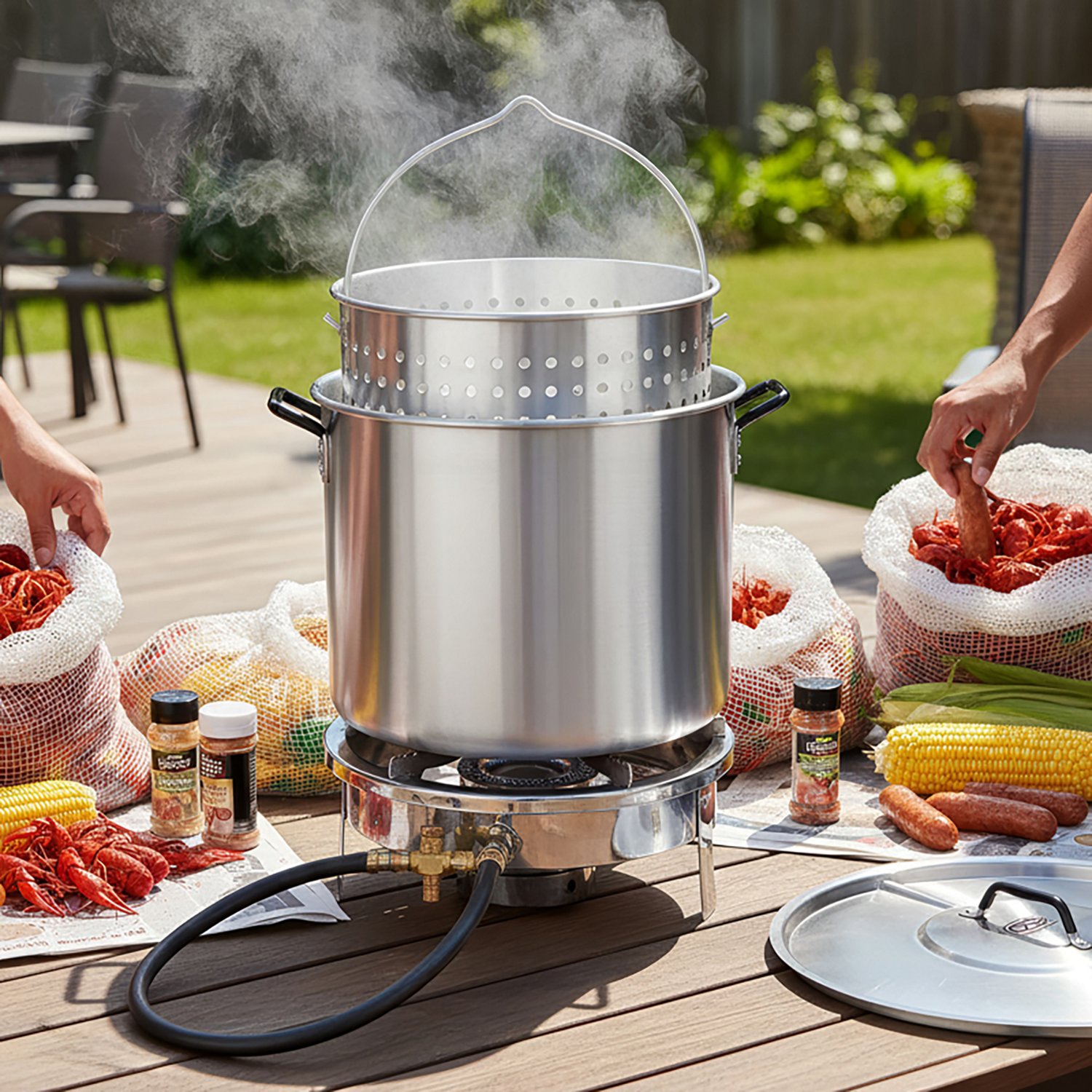 Outdoor Gourmet 80 qt Aluminum Pot                                                                                               - view number 8