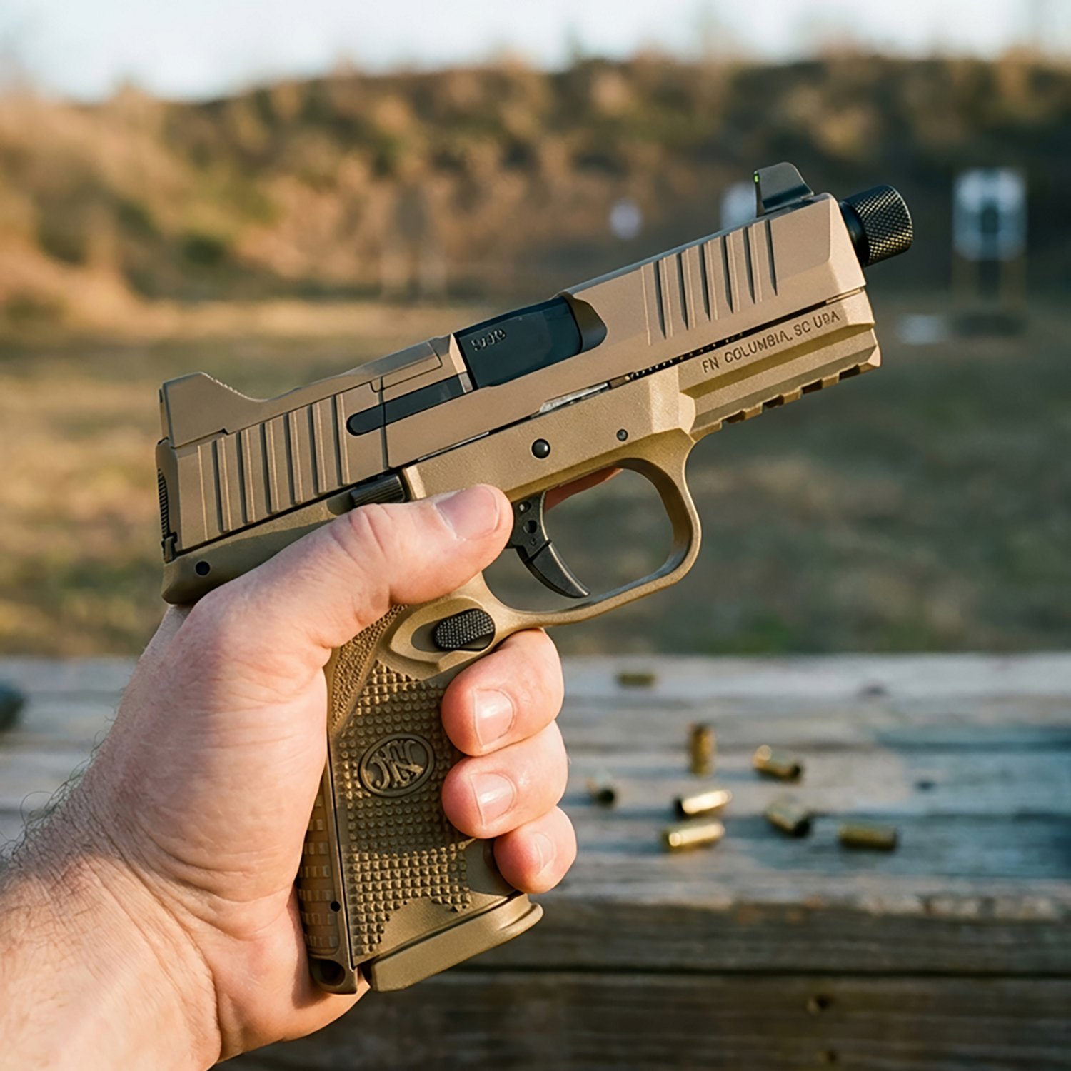 FN 509 Midsize Tactical 9mm Semiautomatic Polymer Frame Pistol - view number 2