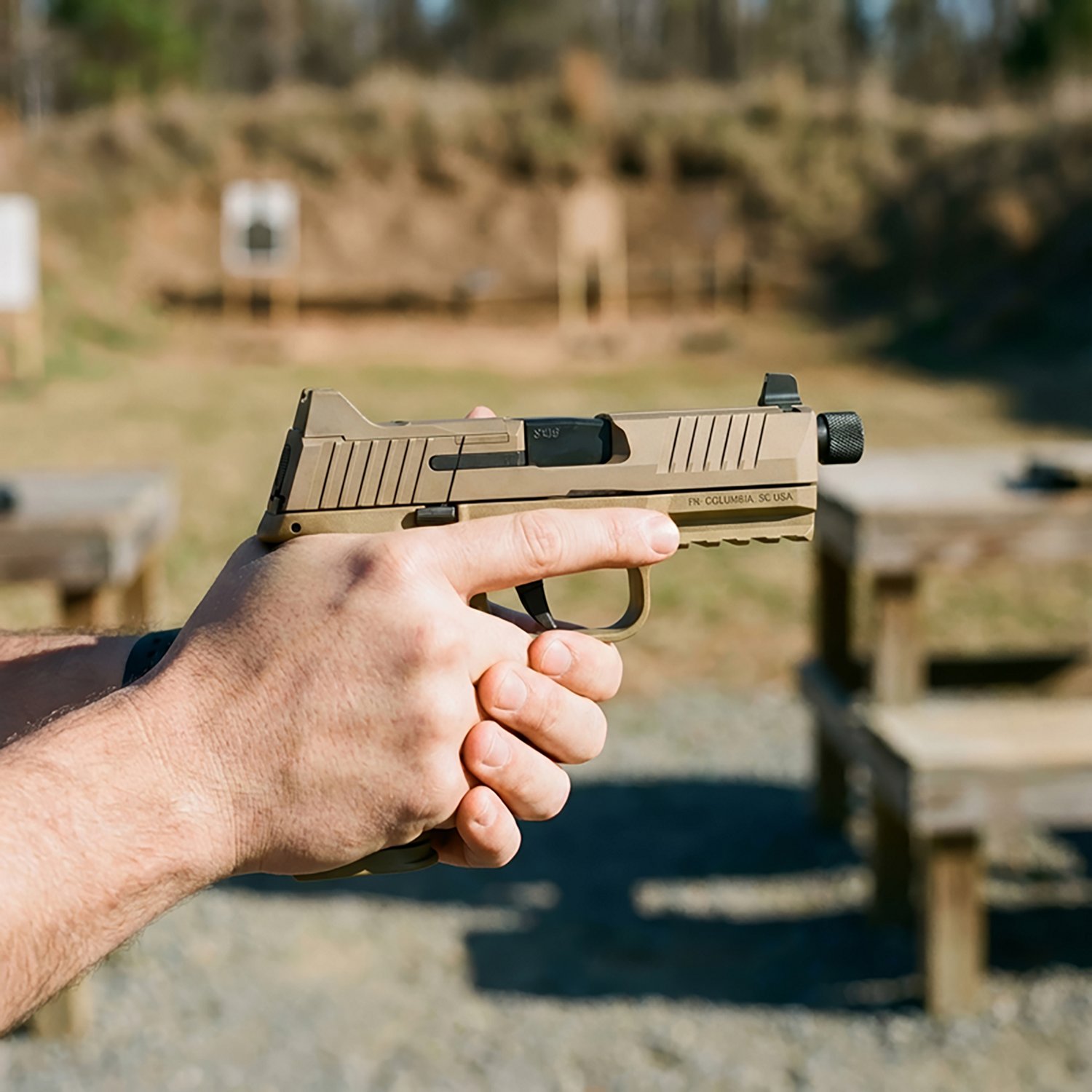 FN 509 Midsize Tactical 9mm Semiautomatic Polymer Frame Pistol - view number 3