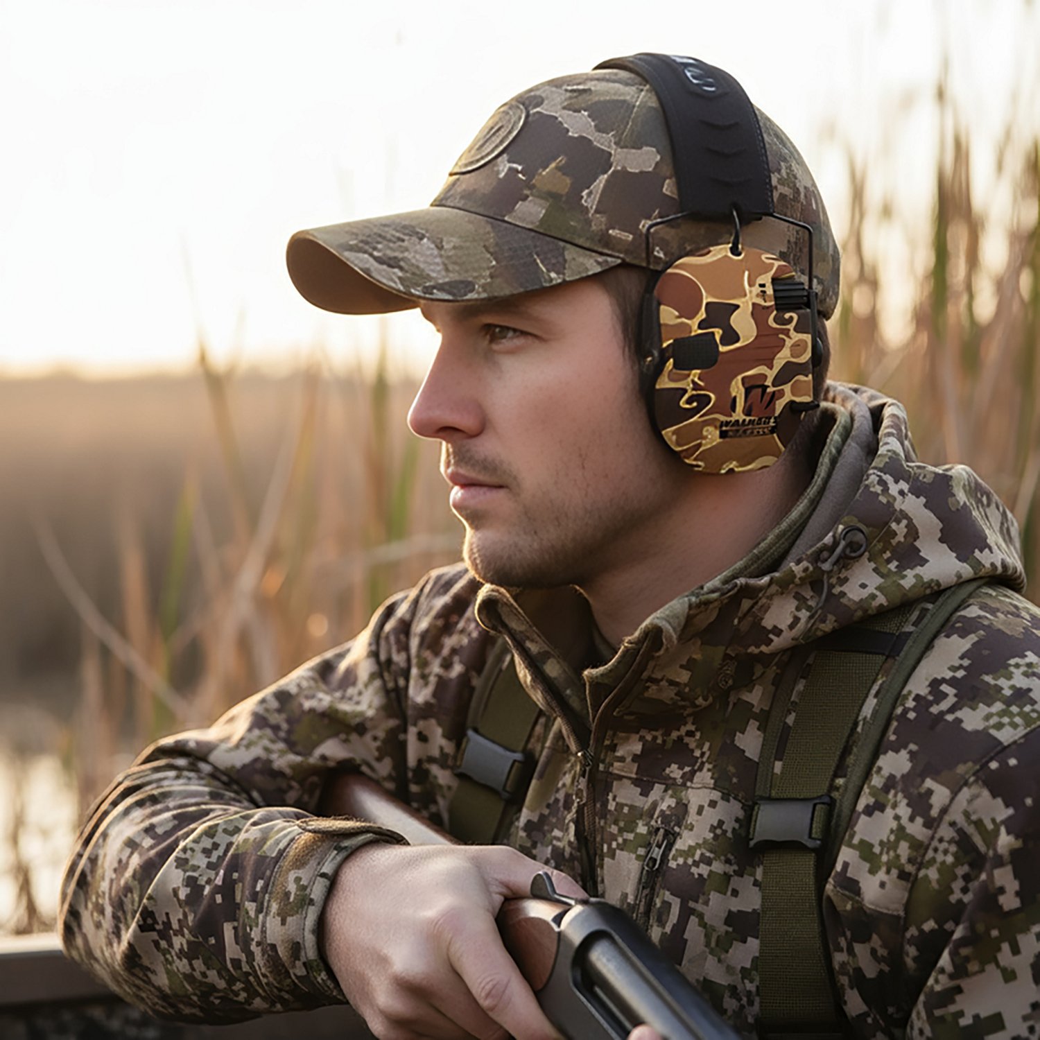 Walker's Razor Slim Duck Camo Electronic Muffs  - view number 2
