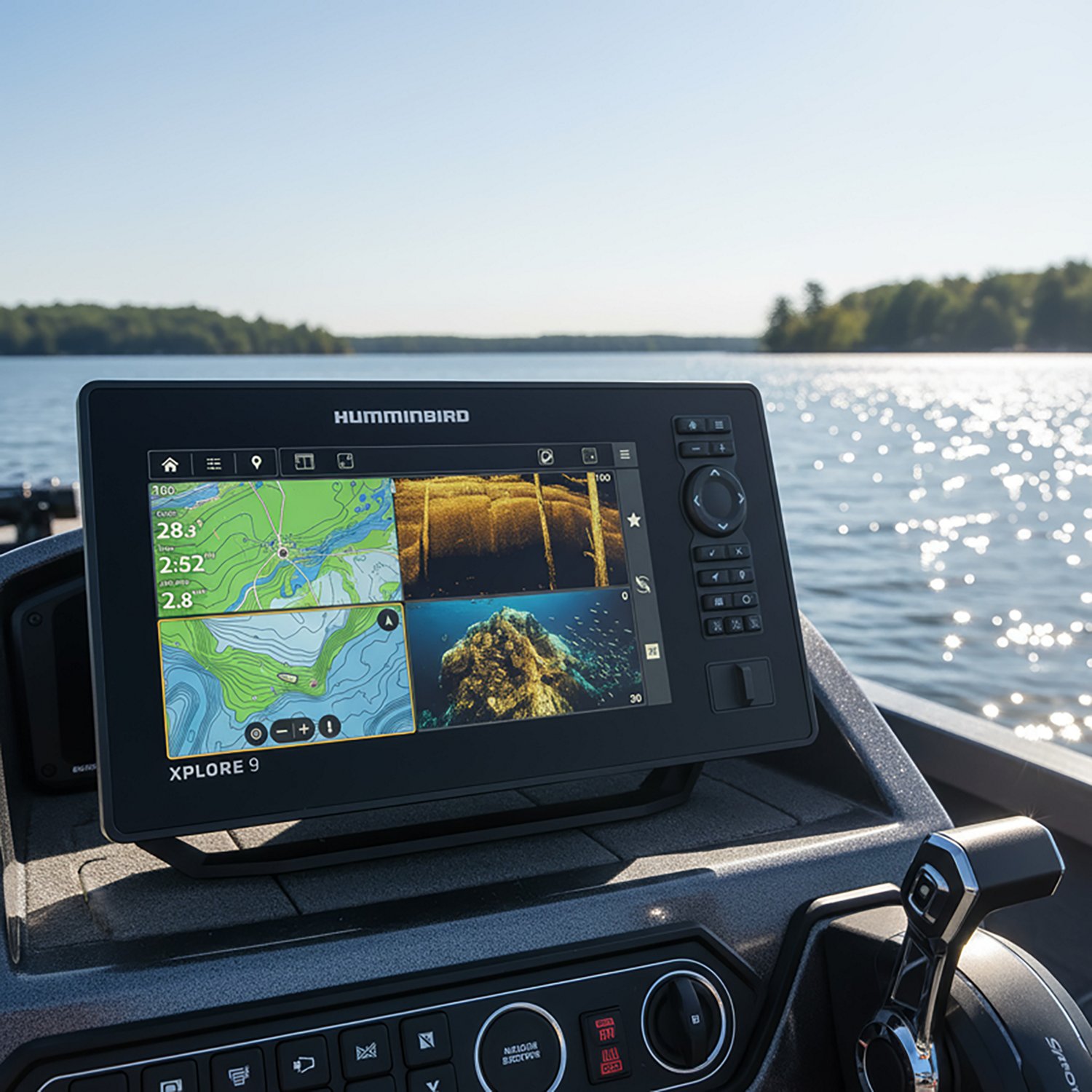 Humminbird XPLORE 9 CMSI+ Fish Finder  - view number 8