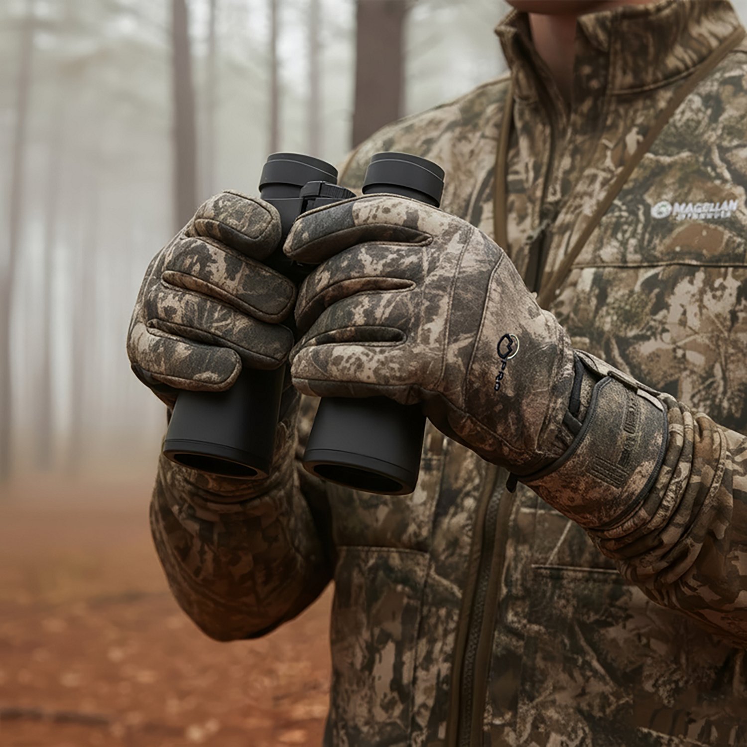 Magellan Outdoors Men's HuntGear Pro Hunt Softshell Gloves - view number 3