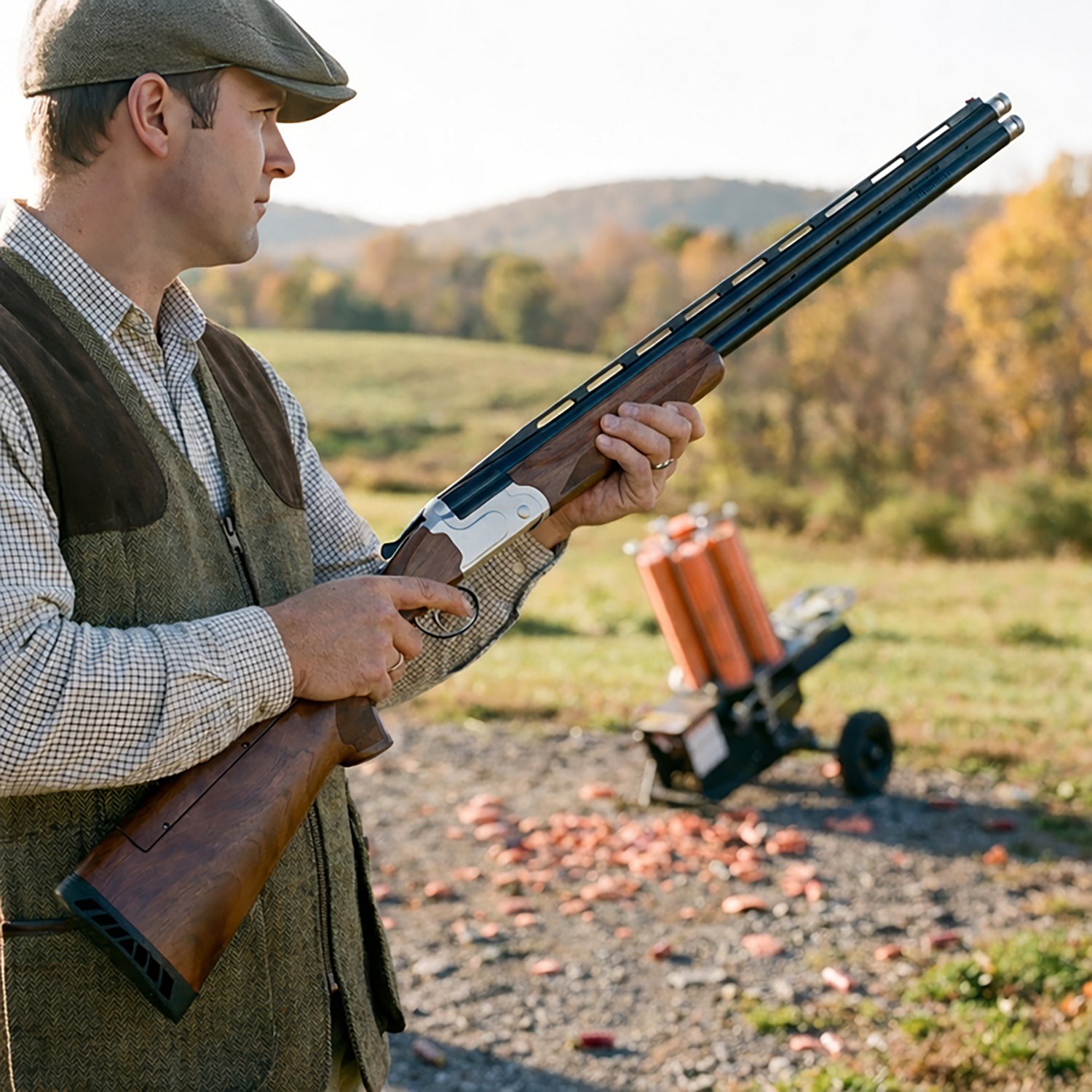 Stevens 555 Sporting 12 Gauge Break Action Shotgun - view number 2