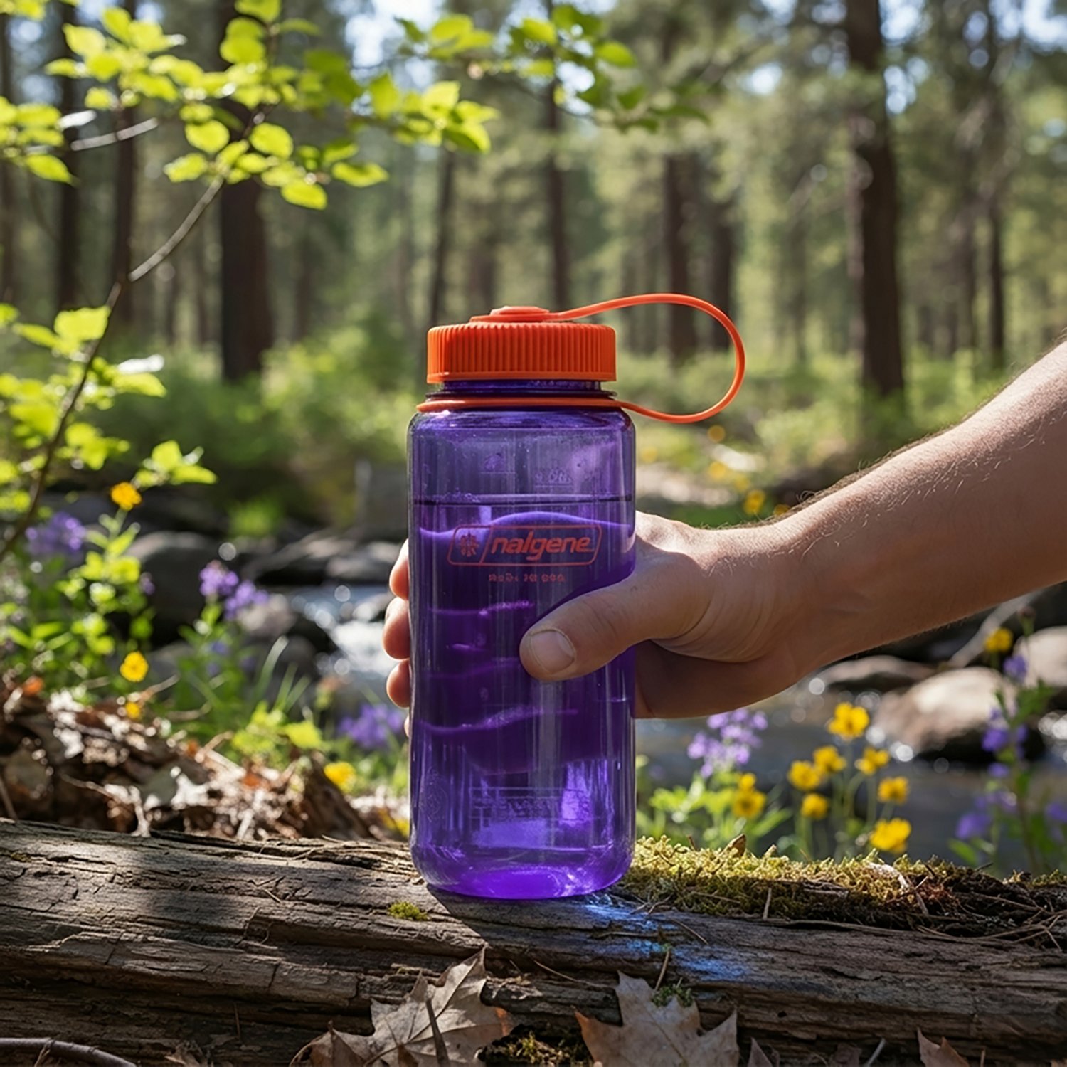 Nalgene Wide Mouth 16 oz Sustain Water Bottle                                                                                    - view number 7