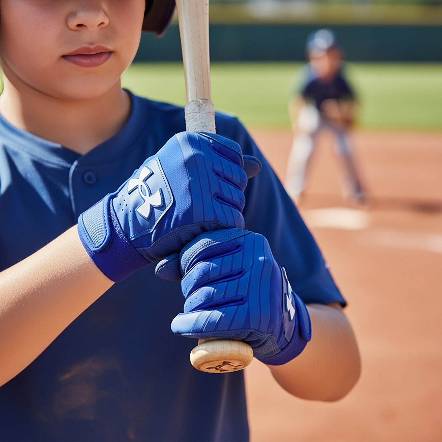 Under Armour Kids’ Clean Up Baseball Batting Gloves  - view number 3
