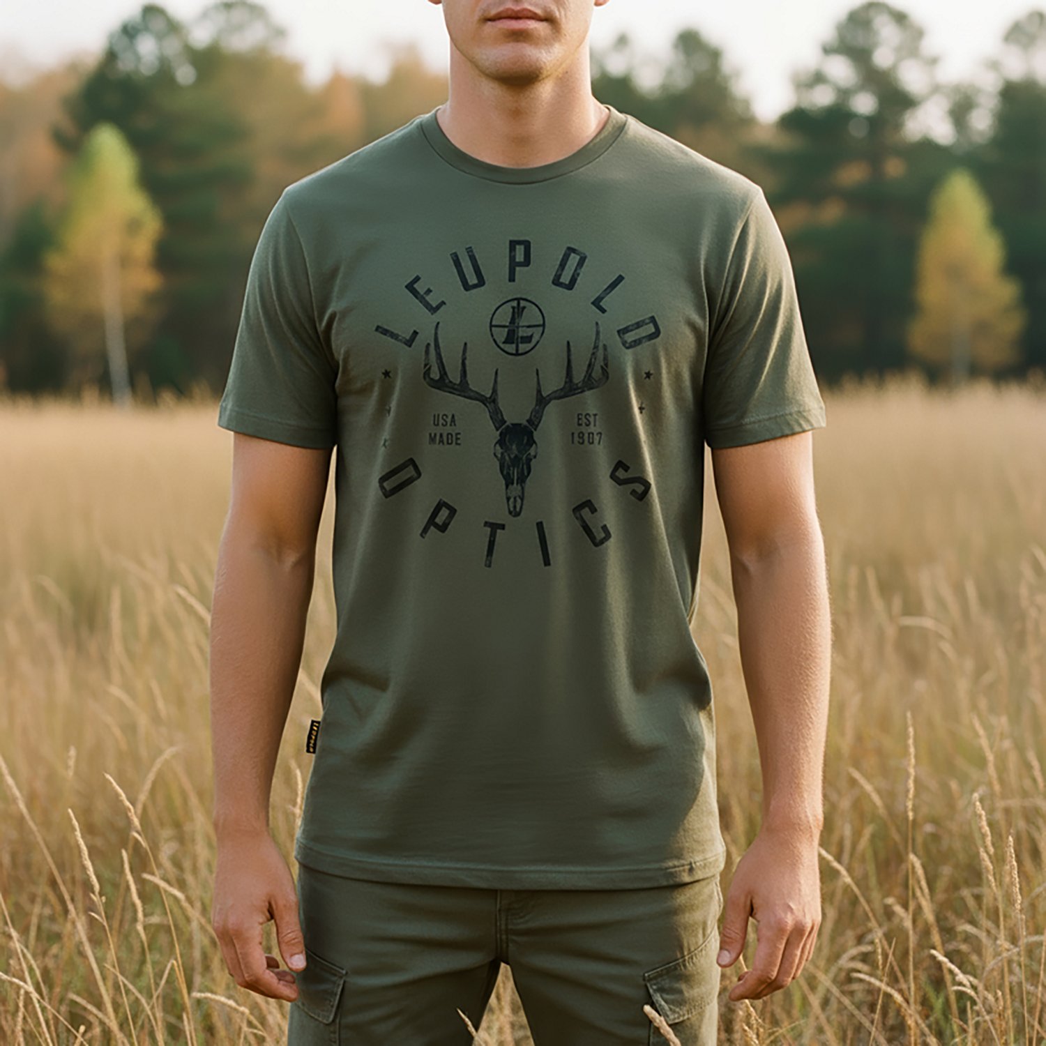 Leupold Men's American Whitetail Graphic T-shirt - view number 8